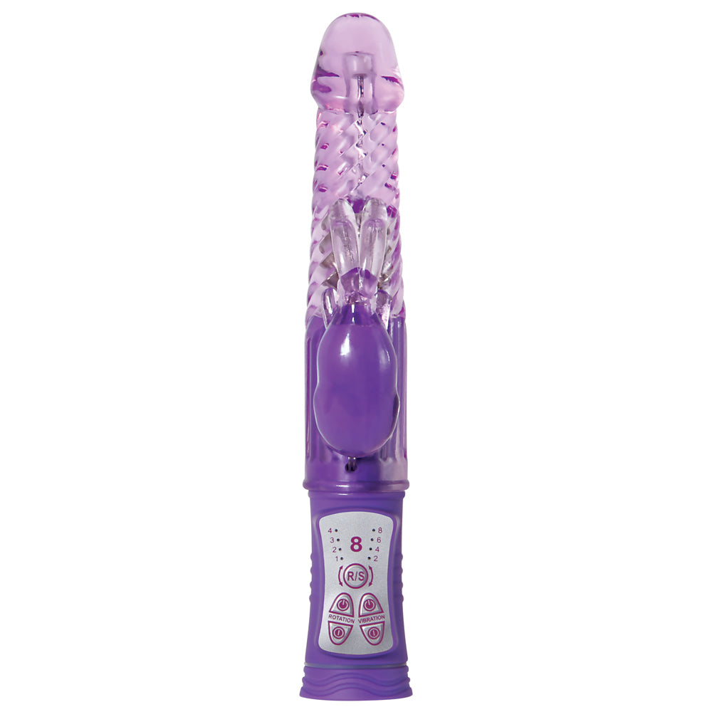 Eve's First Rechargeable Rabbit Vibrator with Rotating Beads - Dual Stimulation for Women - Waterproof & Powerful Adult Toy for Couples Play & Solo Pleasure