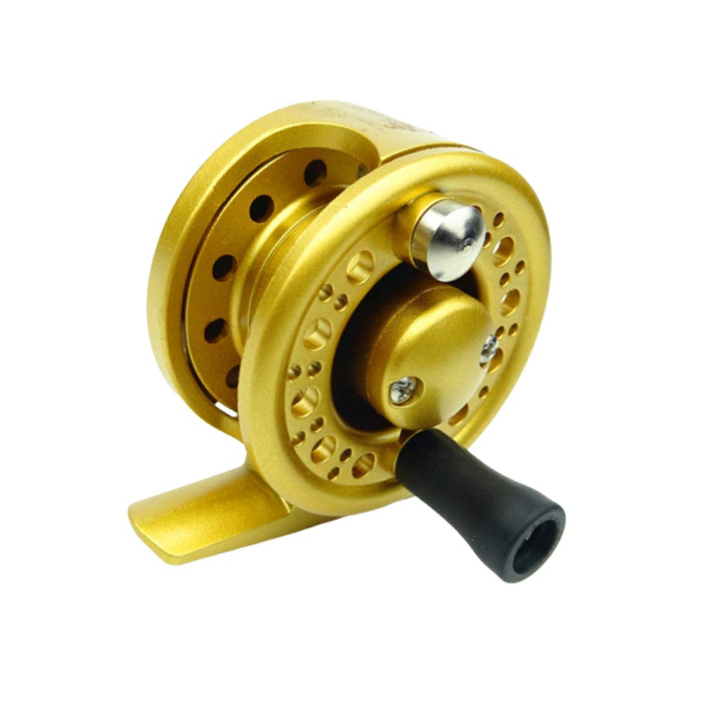 BESPORTBLE Ice Fishing Reel - Heavy Duty Front Wheel Fishing Gear for Ice Fishing Rafts | Perfect for Winter Ice Fishing, Lake Fishing, and Outdoor Fishing Adventures