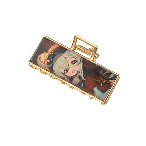 Genshin Impact Klee Hair Clips - Anime Cosplay Golden Hair Accessories for Women | Gift & Cosplay