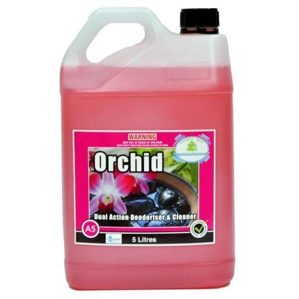 Tasman Chemicals Orchid Dual Action Deodorizer and Cleaner - Eliminates Odors & Cleans Surfaces - Perfect for Home, Office, and Car Use