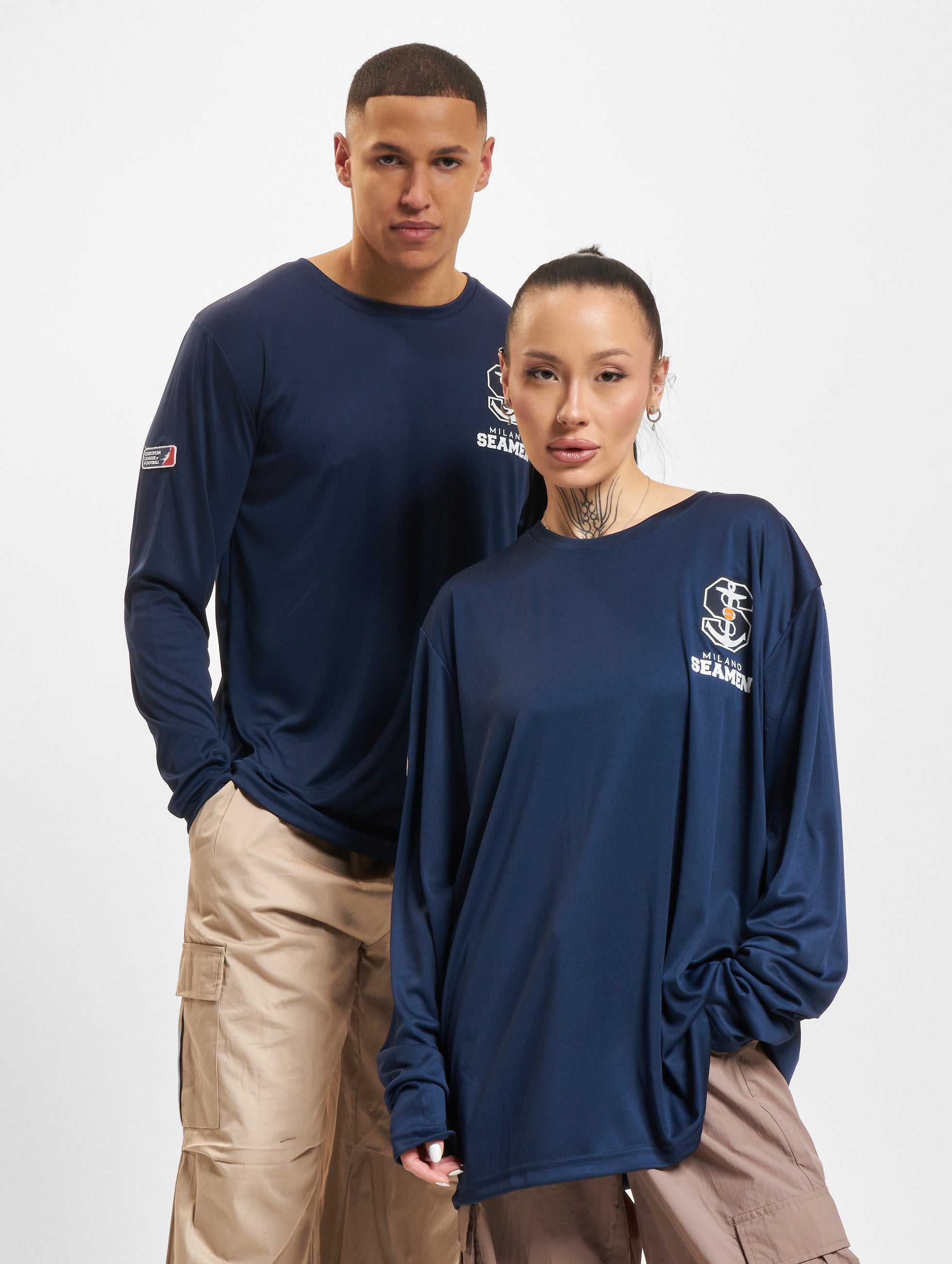 Milano Seamen Performance Long Sleeve Shirt for Men - Moisture Wicking, Breathable Workout & Outdoor Activities
