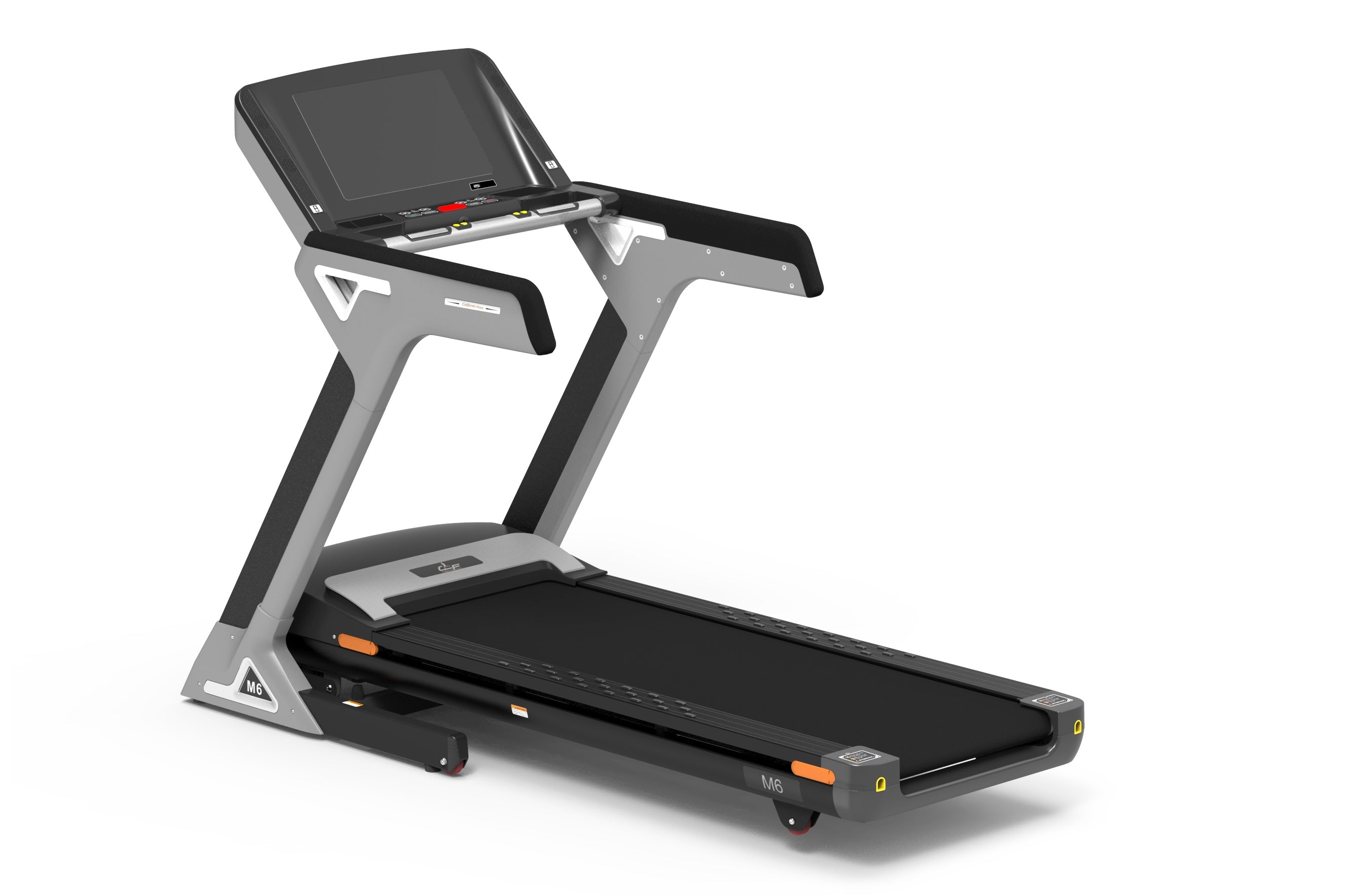 California Fitness Malibu 6T Heavy Duty Folding Treadmill with Touchscreen Display - Home Gym Equipment for Cardio Workouts & Running Training (Perfect for Small Spaces & Home Offices)