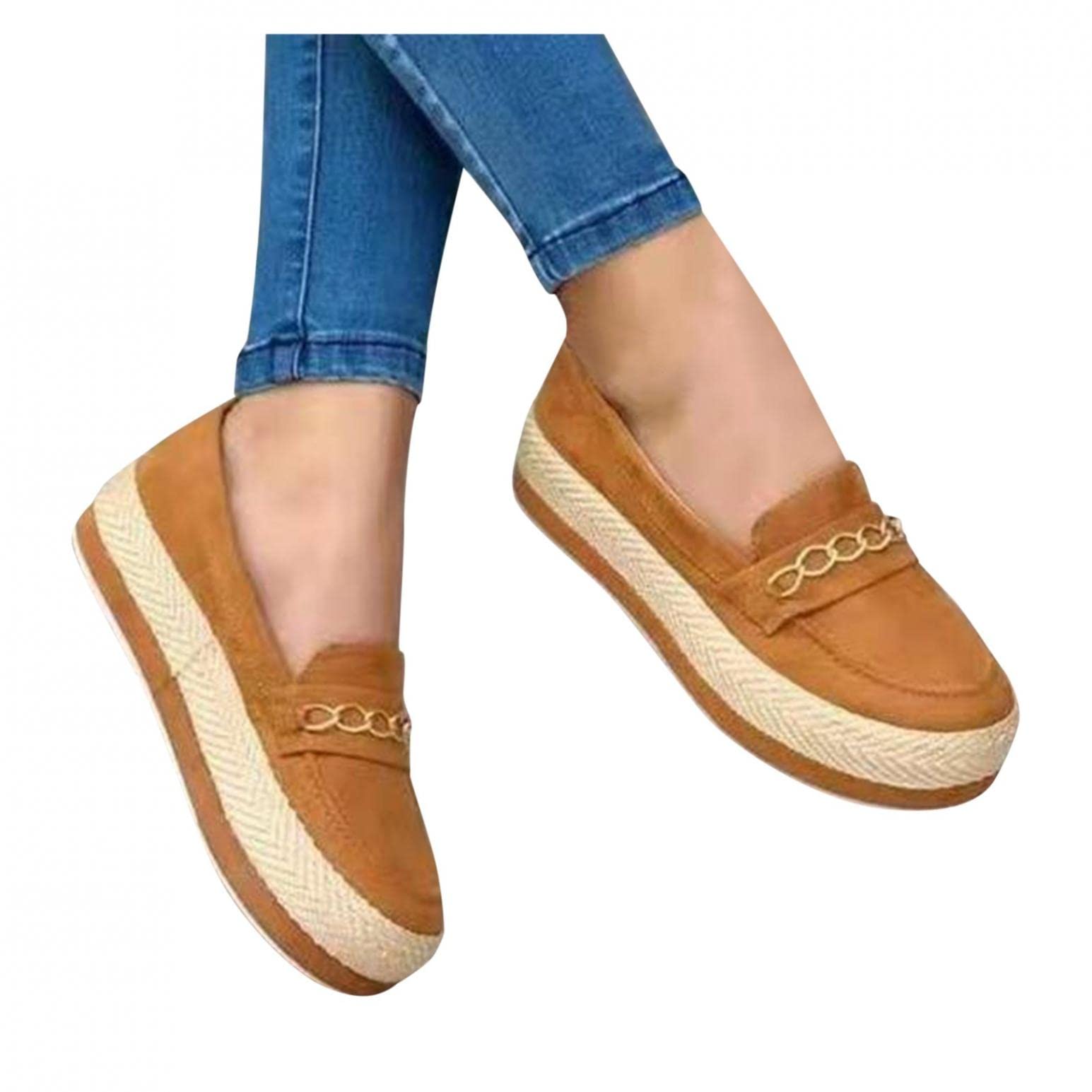 Masbird Women's Slip-On Sneakers - Memory Foam Walking Shoes for Women, Comfortable Casual Loafers & Fashion Canvas Shoes | Perfect for Work, Travel, Outdoor Activities & Everyday Wear - Lightweight & Breathable for All-Day Comfort