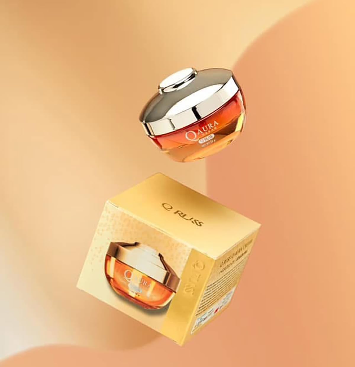 Moisture Nourish Smooth Skin Light Texture Korean Girl QRussQAura Cream France 20g/Box Set 8 - Hydrating Day & Night Face Care for Glowing Complexion