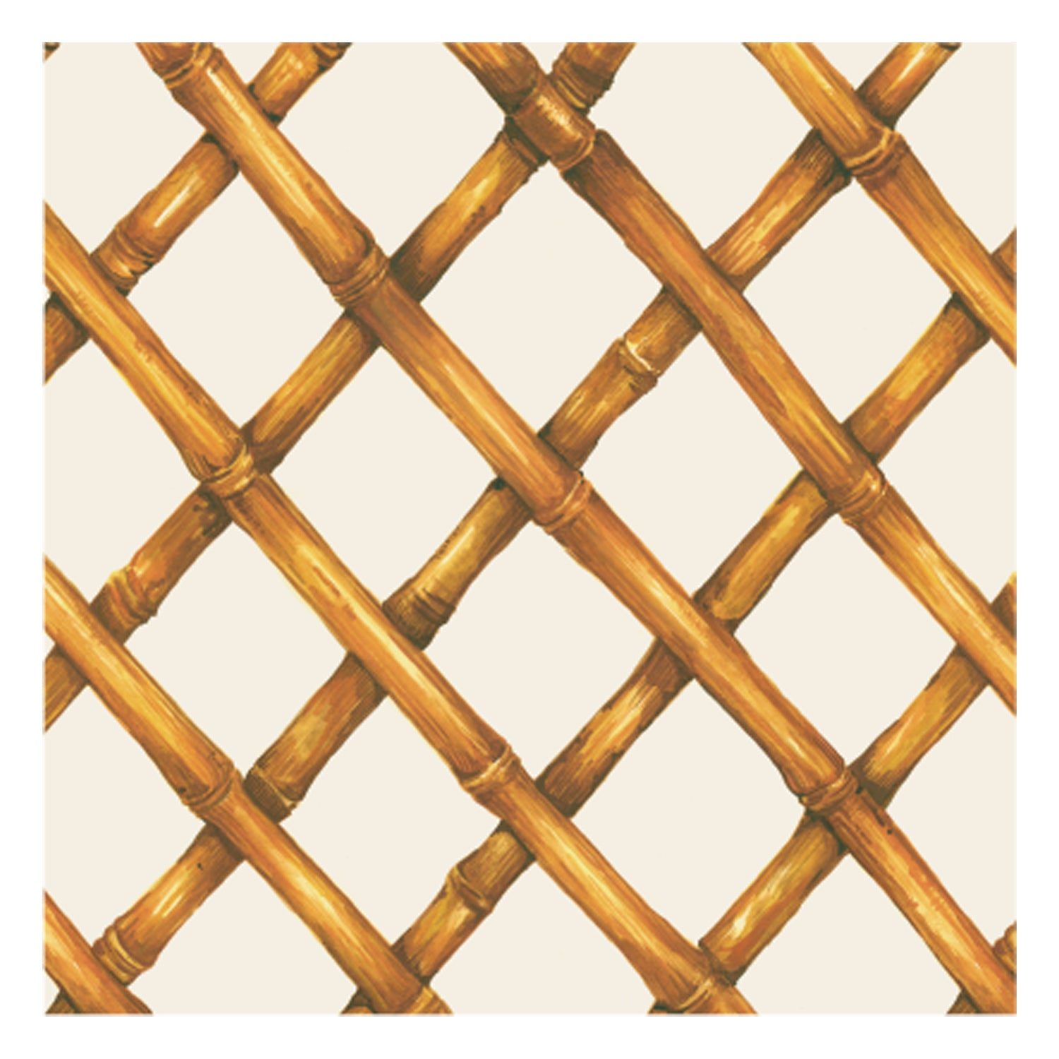 Eco-Friendly Bamboo Lattice Cocktail Napkins - 50 Pack Premium Disposable Drink Coasters for Parties, Weddings & Home Bar Use