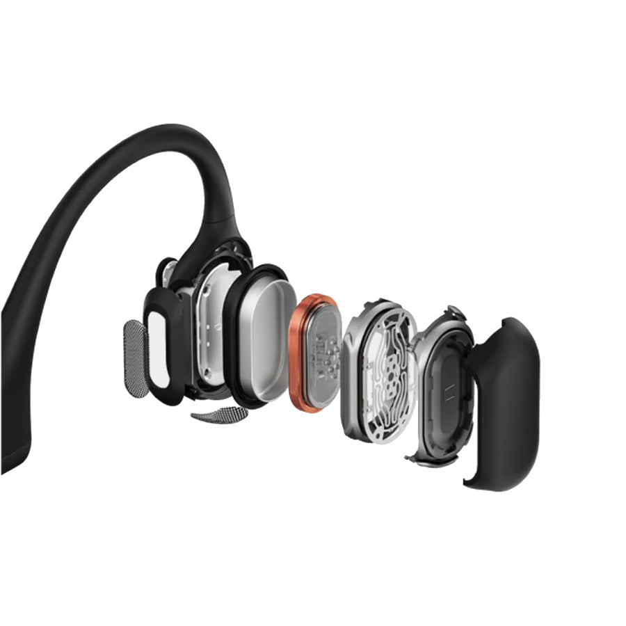 Shokz OpenRun Pro Bone Conduction Headphones - Wireless Bluetooth Sport Headset for Running, Cycling & Workouts - Sweatproof & Lightweight for Active Lifestyles