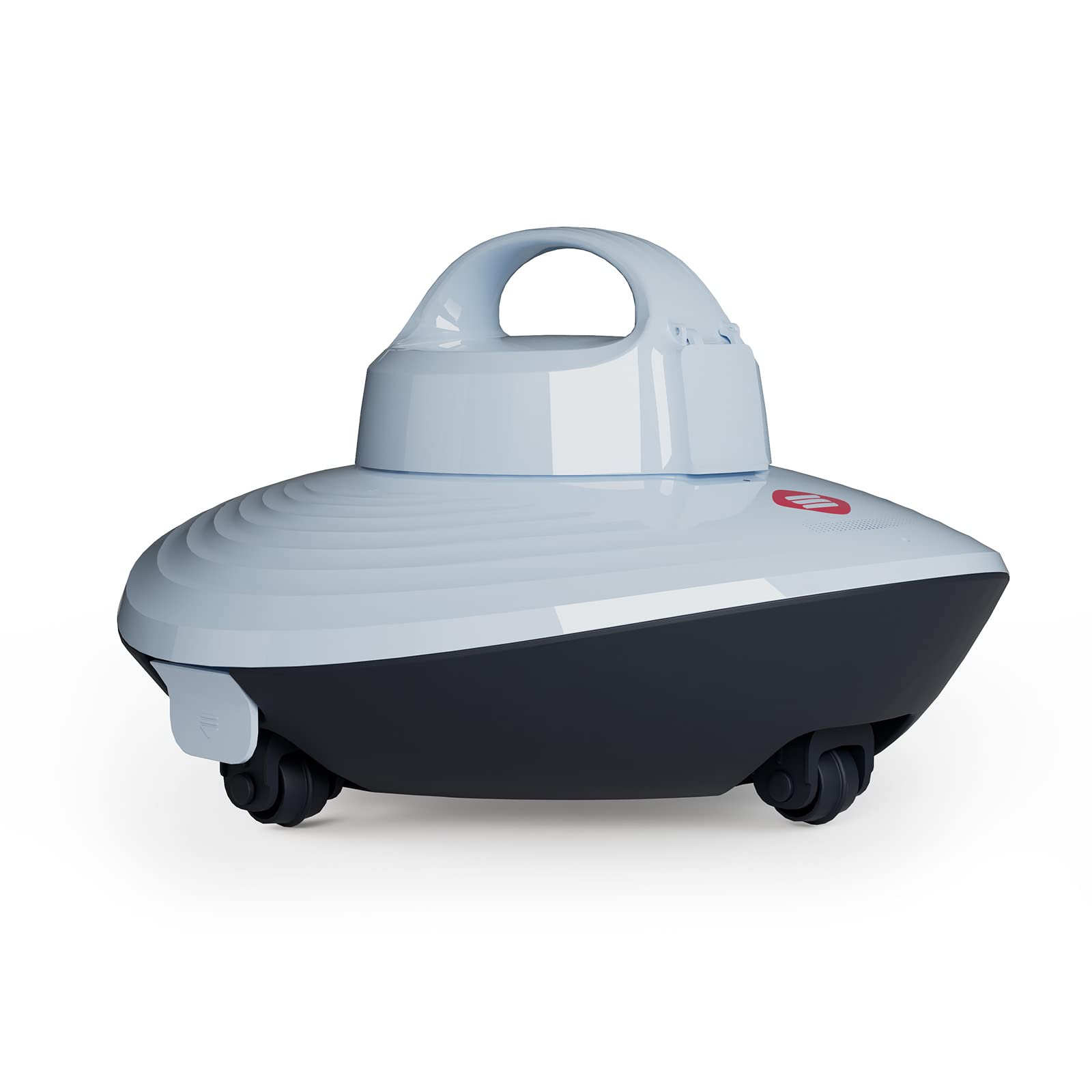 Hydrus Cordless Robotic Pool Cleaner for Above Ground Pools - Automatic Rechargeable Vacuum with 90 Min Runtime, Powerful Suction & Self-Parking - Ideal for Flat Swimming Pools up to 50Ft - Perfect for Weekly Pool Maintenance and Seasonal Cleaning