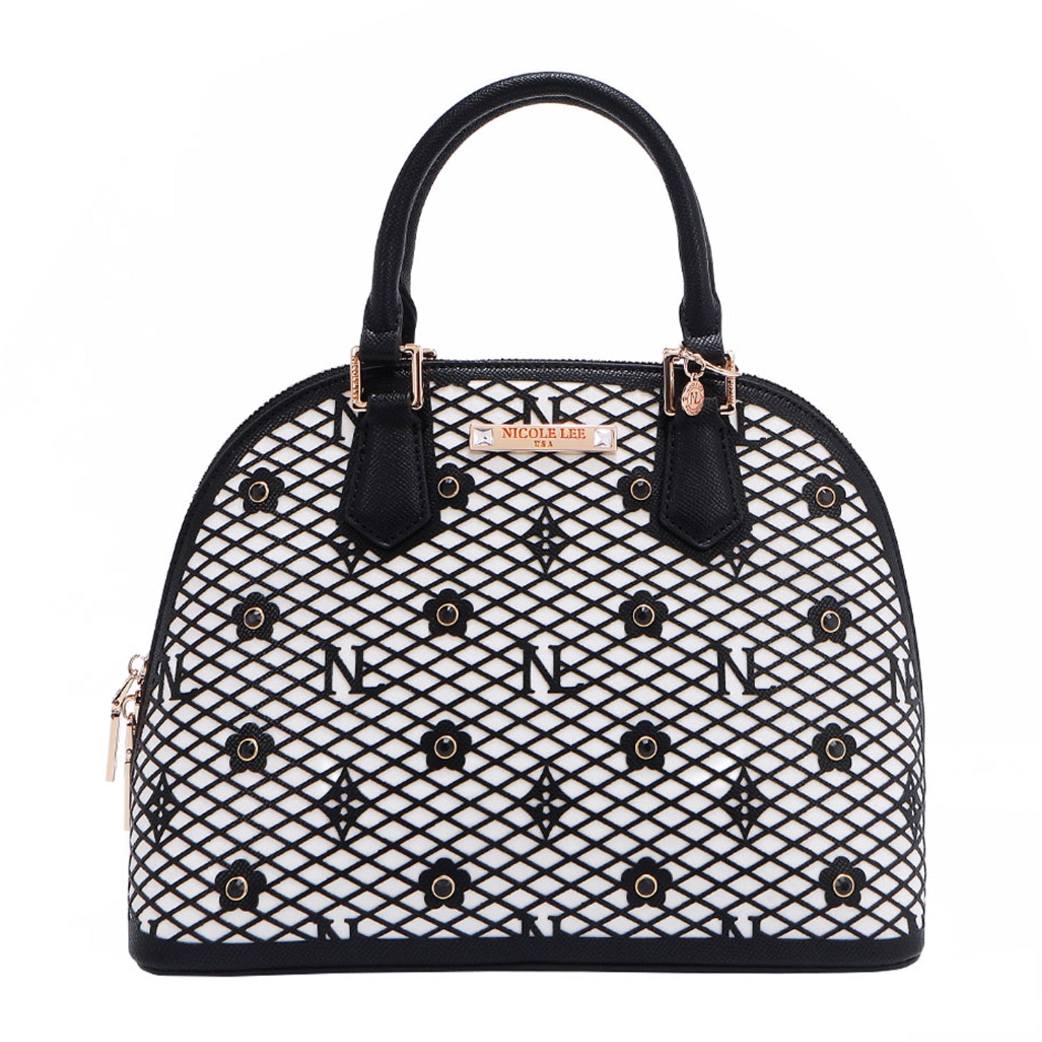 Gracie Dome Satchel Handbag for Women - Stylish Leather Crossbody Bag for Work, Travel & Everyday Use