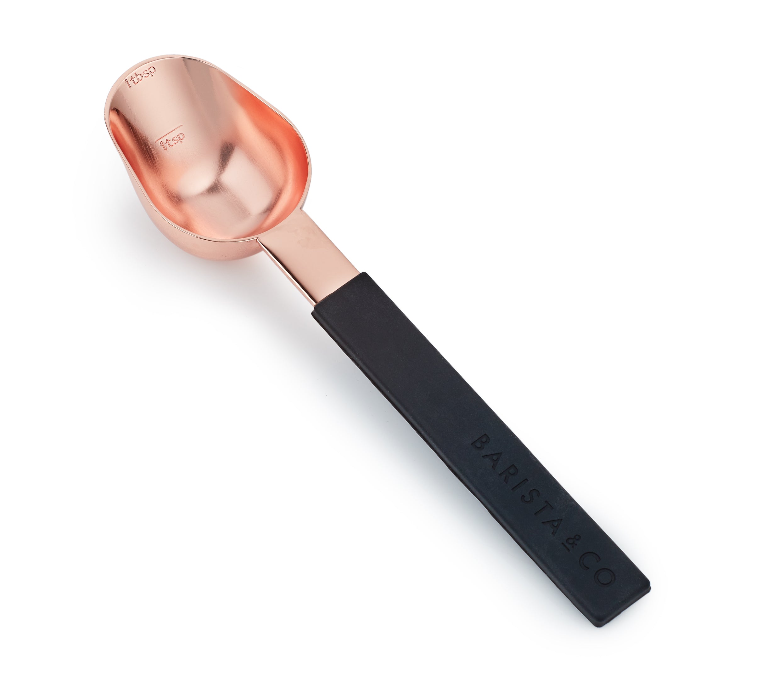 BARISTA & CO Premium Stainless Steel Coffee Measuring Spoon - Perfect for Espresso, French Press & Pour Over Brewing at Home or Café