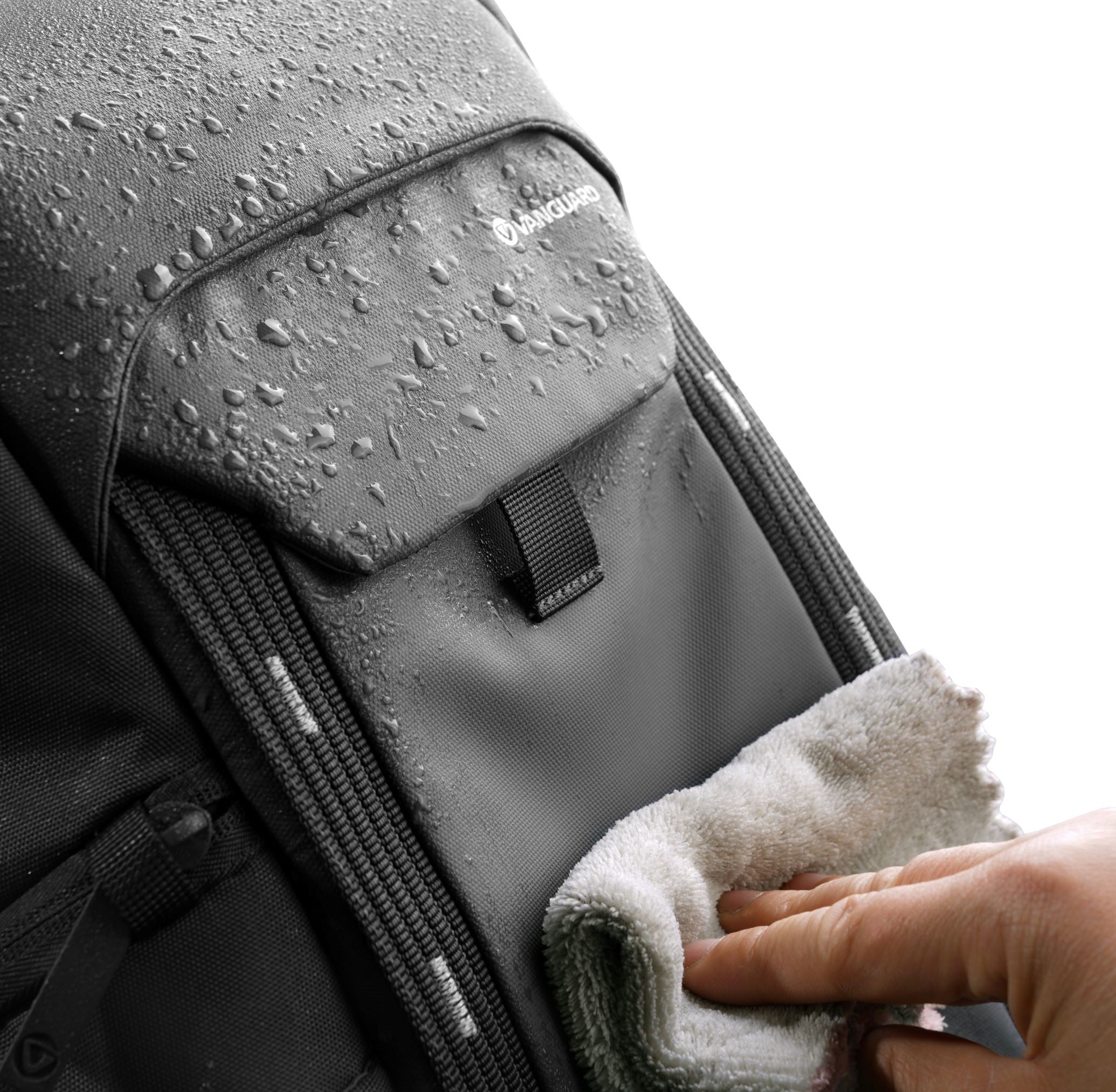 VEO Adaptor R48 Gray Camera Backpack with USB Charging Port & Rear Access - Waterproof DSLR Bag for Photographers, Travel & Outdoor Adventures