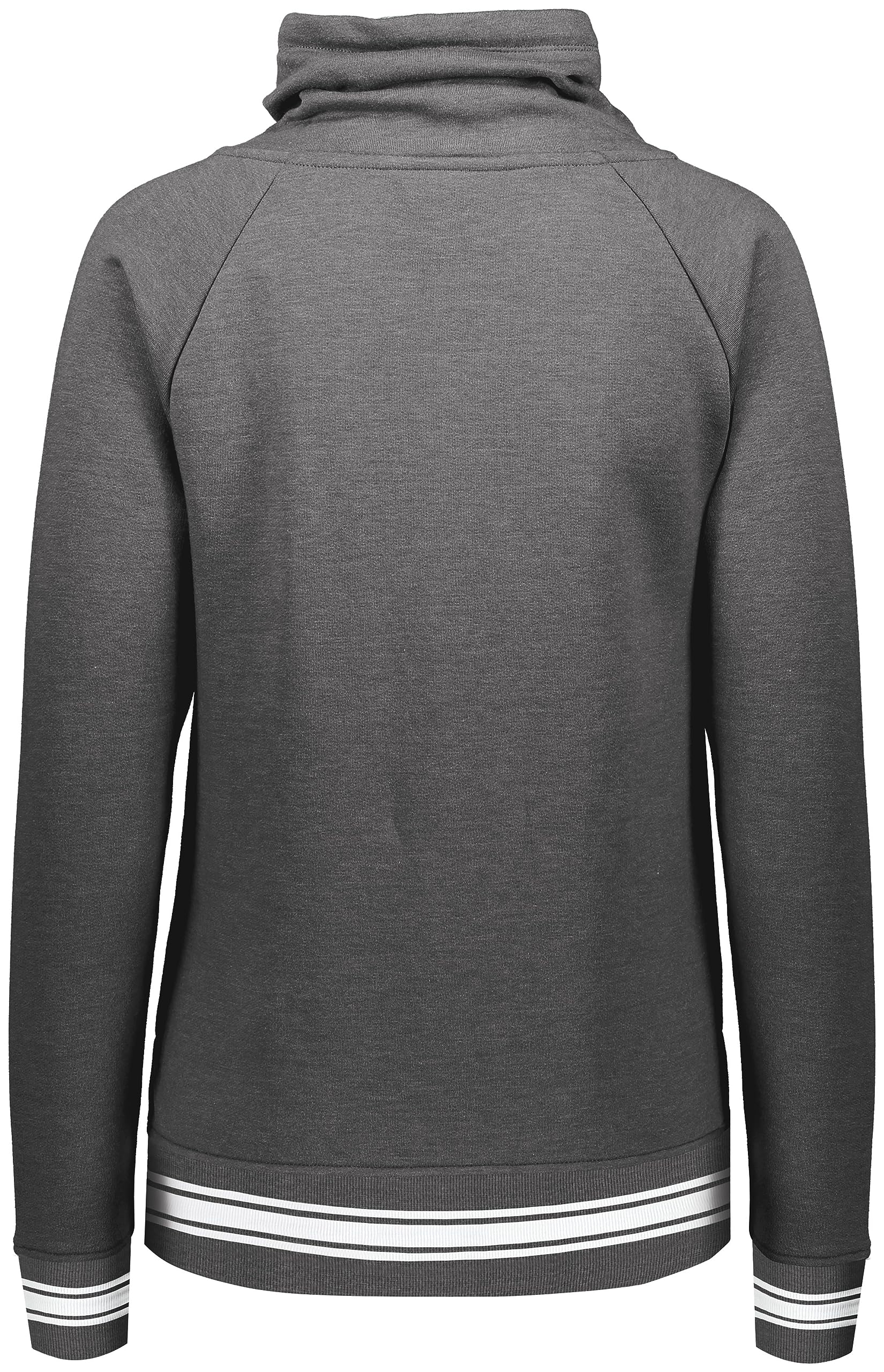 Holloway Women's All-American Funnel Neck Pullover Sweater - Cozy Casual Knit Top for Fall & Winter - Perfect for Office, Dates, and Weekend Outings