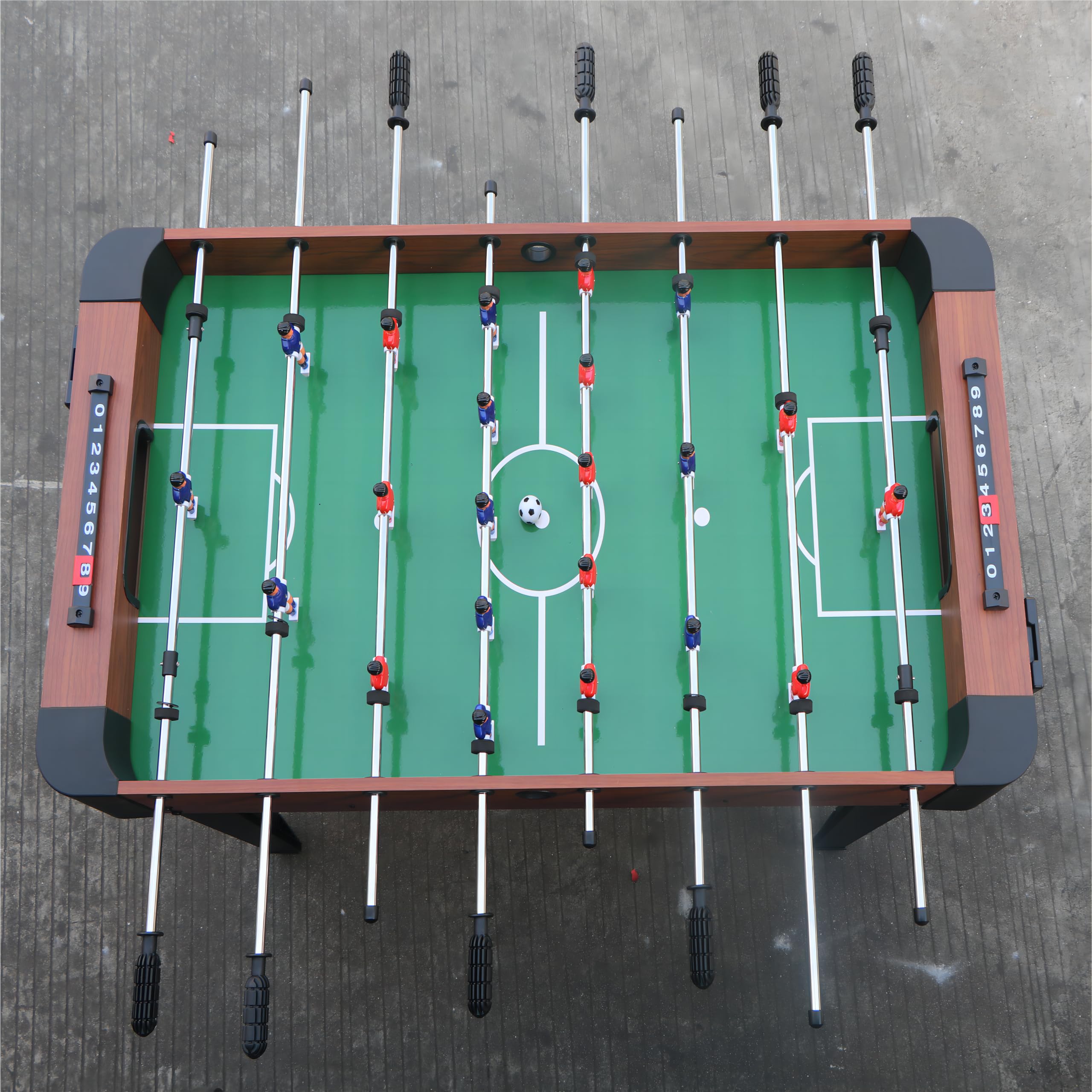 Premium NicBex Foosball Table - Professional Soccer Table Game for Home & Office | Solid Wood Construction | Perfect for Game Rooms, Basements, Man Caves & Family Fun Nights