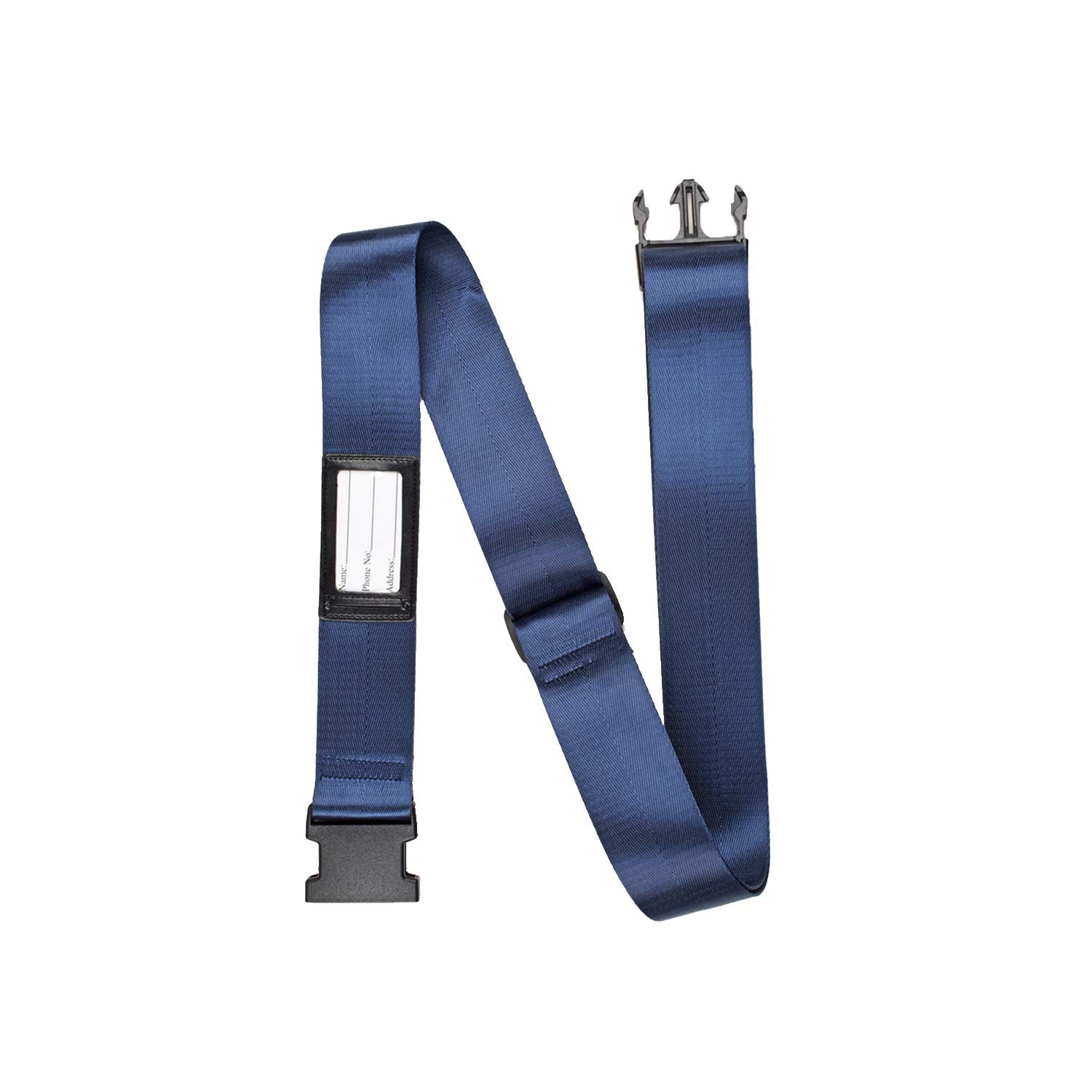 IME Adjustable Luggage Straps for Suitcases - Heavy Duty Travel Bag Straps with Secure Buckle Closure - Perfect for Airplane Checked Bags & Carry-Ons