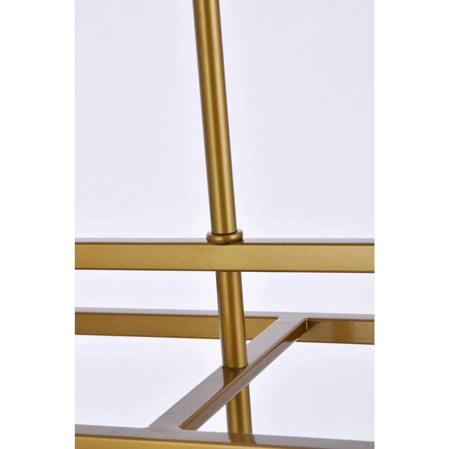 Voir 3-Light Brass Pendant Lighting Fixture - Modern Dining Room Chandelier for Kitchen Island, Foyer & Bedroom Decor