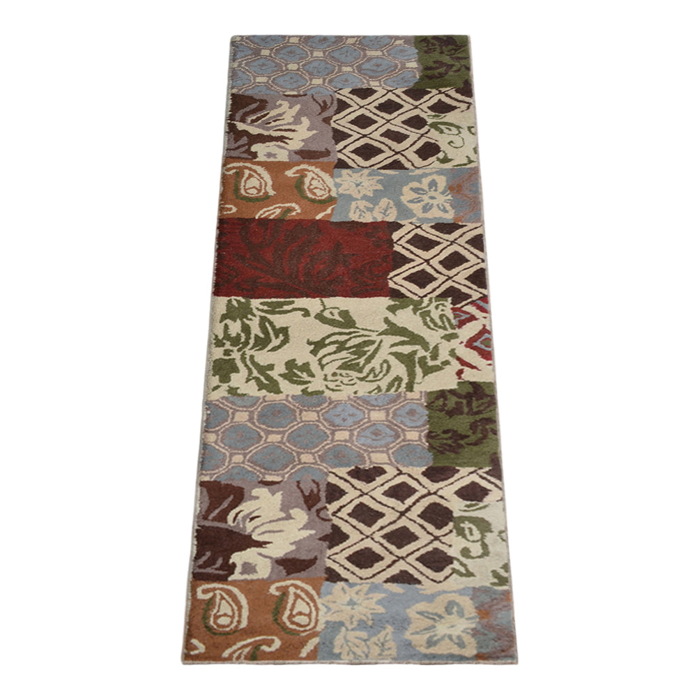 Hand Tufted Icelandic Poppy Rug - Soft Bohemian Wool Area Rug for Living Room, Bedroom & Nursery Decor