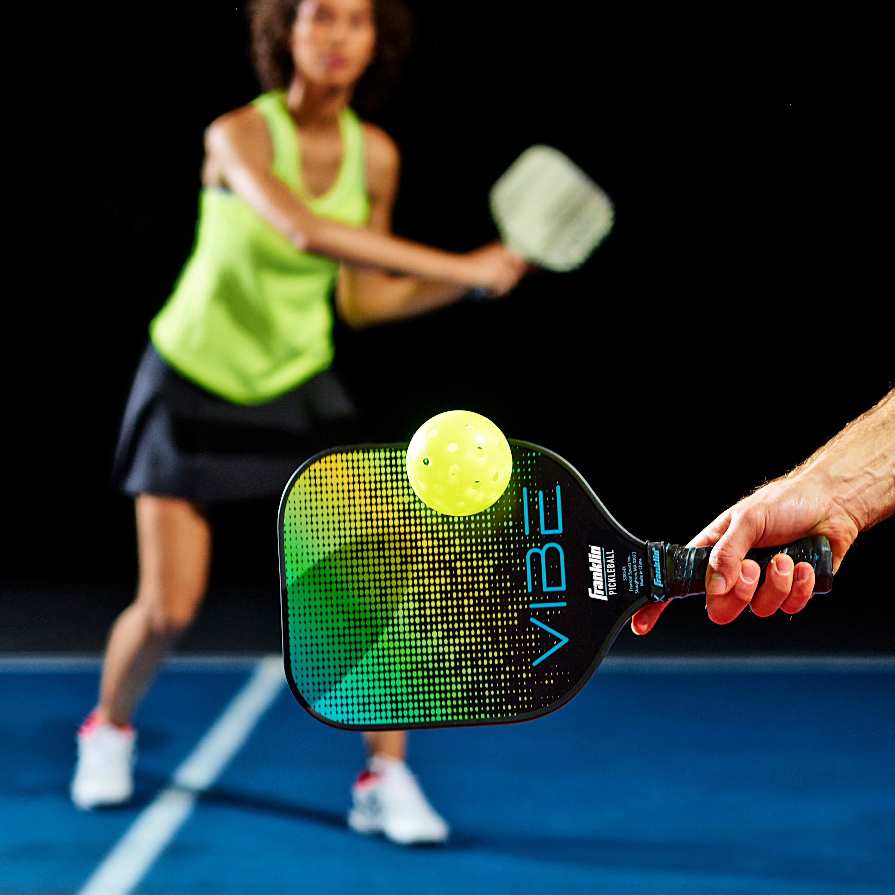 Franklin X Vibe Pickleball Paddle - Premium Graphite Paddle with Cushion Grip for Enhanced Control | Perfect for Recreational & Competitive Play, Outdoor & Indoor Court Games
