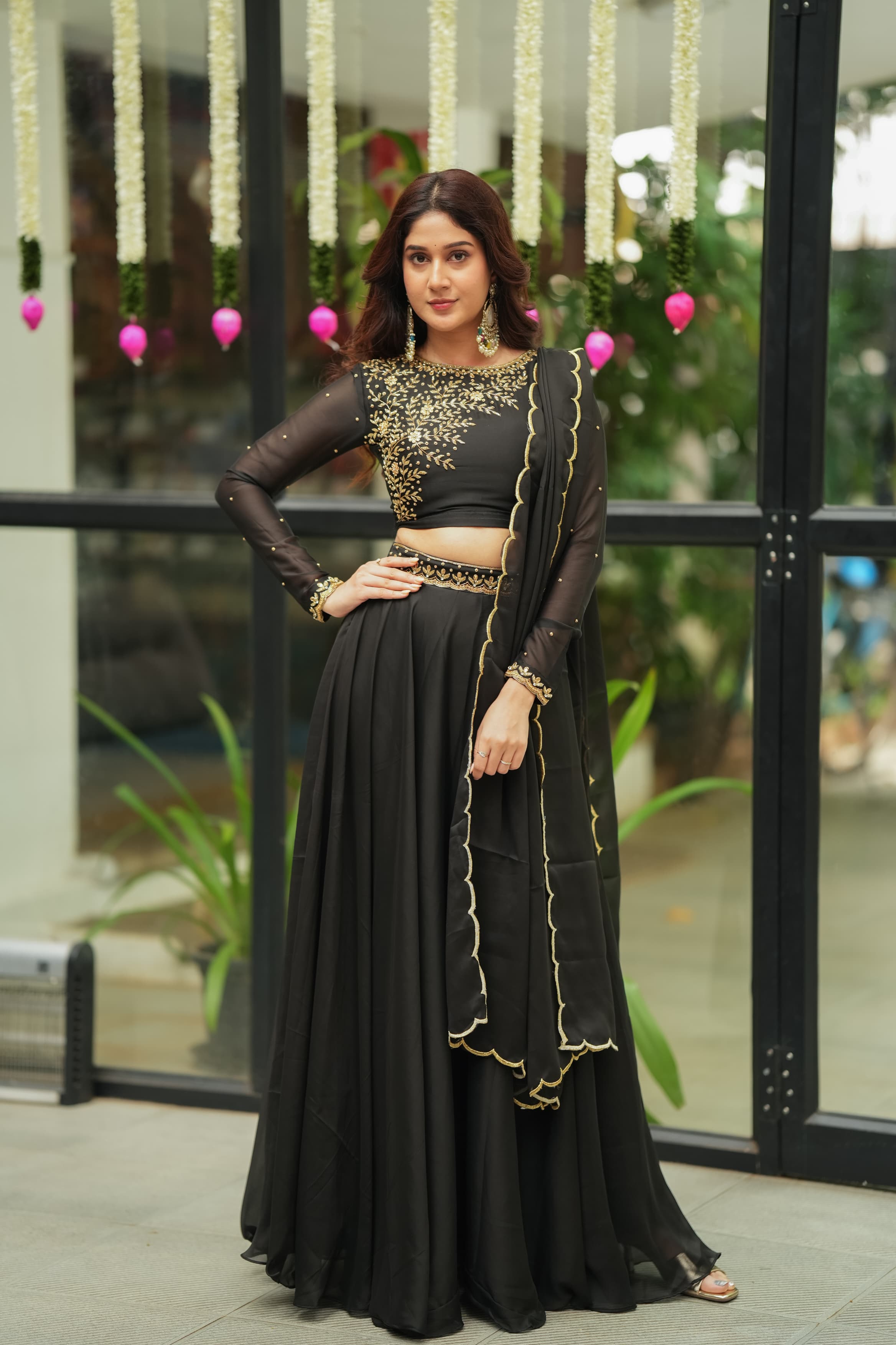 Premium Handmade Aishu Lehenga DD572 - Elegant Indian Bridal Wear for Weddings & Festive Occasions