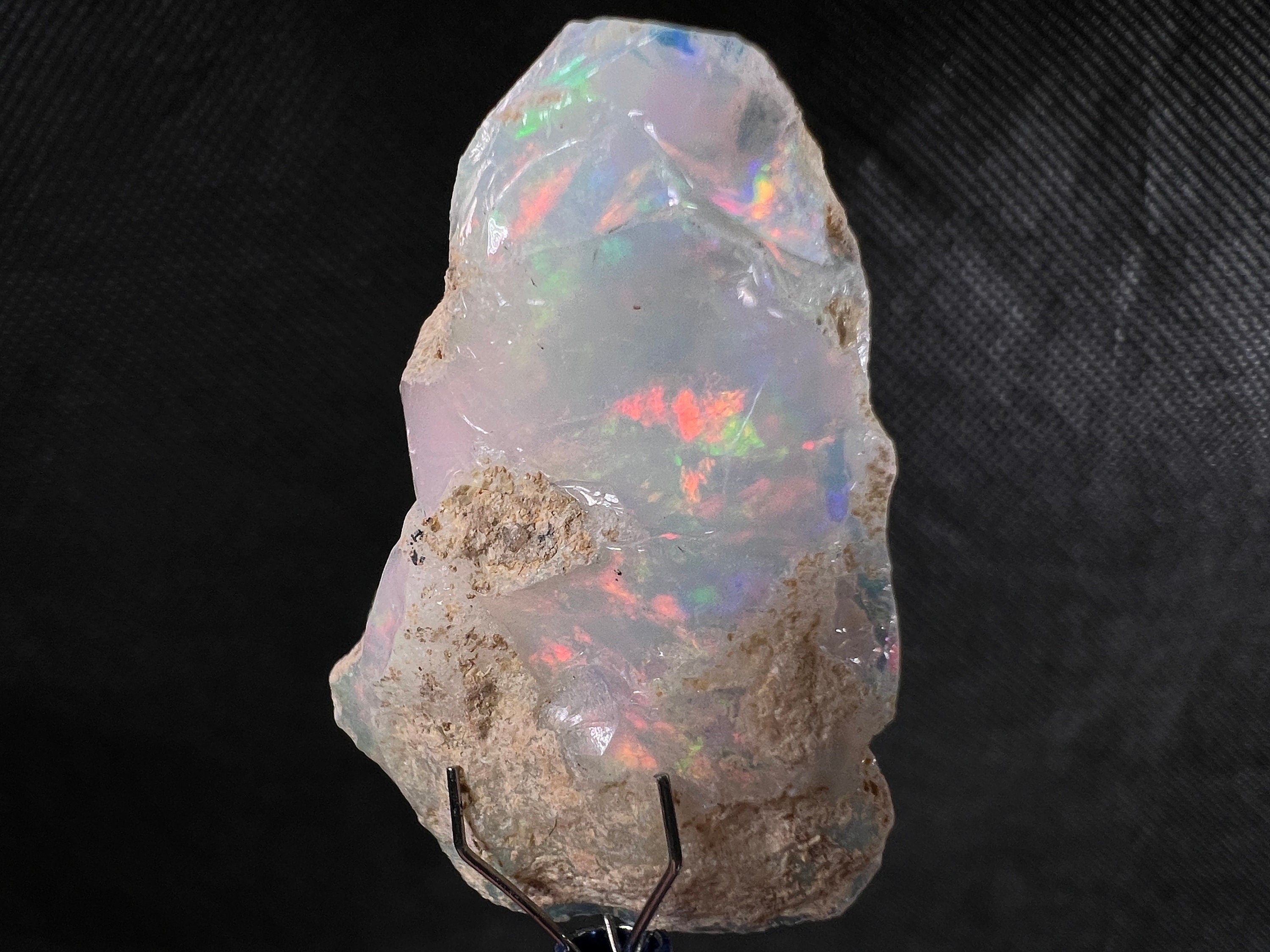 Premium 4A+ Welo Opal Raw Crystal - Natural Cutting Grade Opal Gemstone, October Birthstone (50648) for Jewelry Making, Healing & Collecting