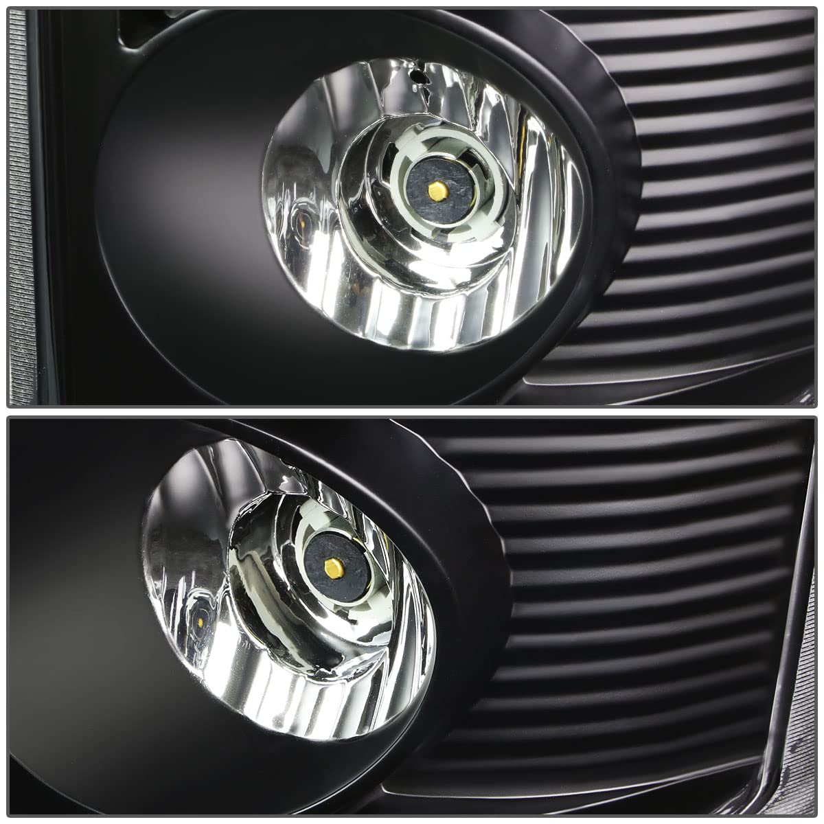 DNA Motoring TL-DRAM05-LED-BK-CL Black LED Tail Lights Pair for 2003-2006 Dodge Ram 1500/2500/3500 - Driver & Passenger Side - Enhances Night Visibility & Style