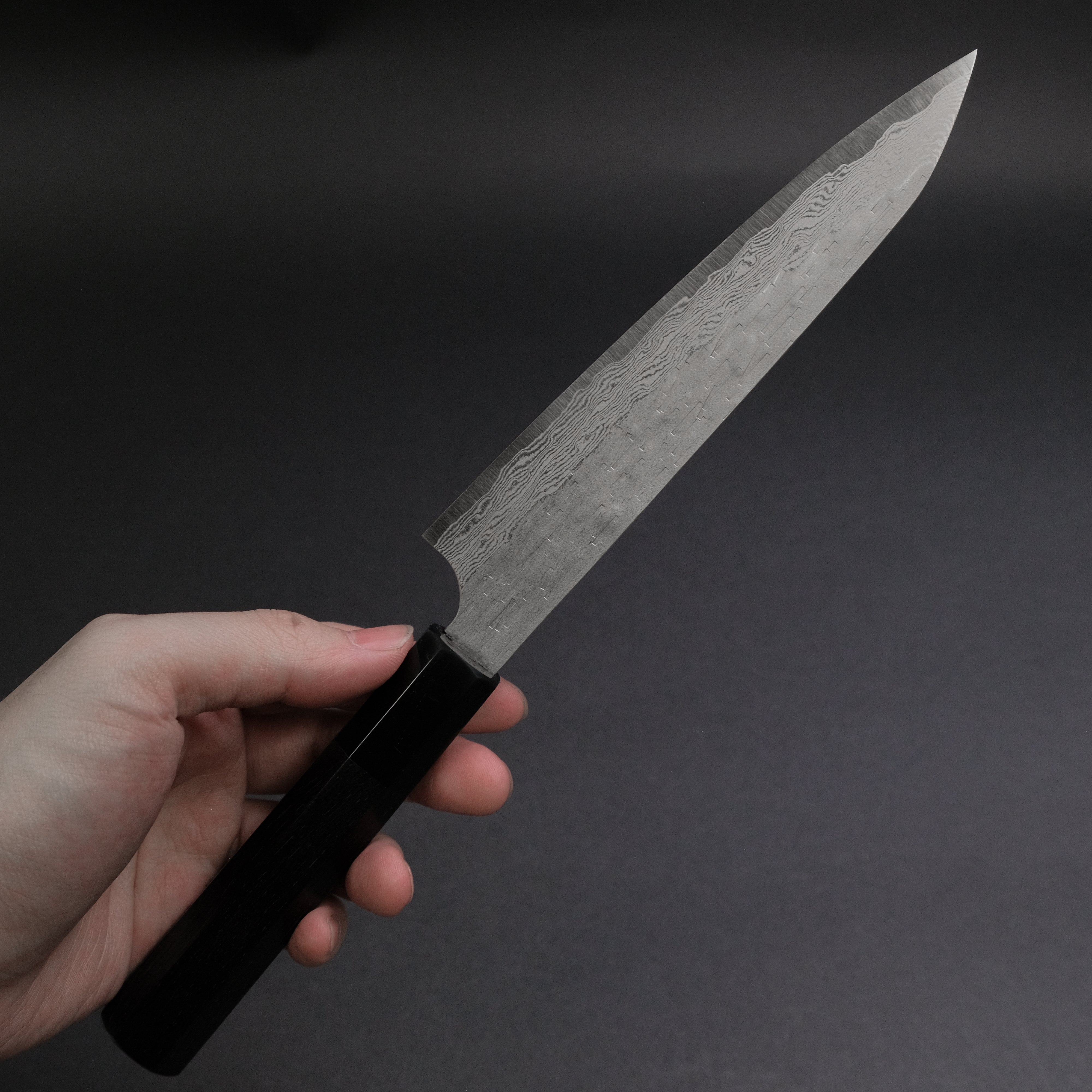 Nigara VG XEOS 150mm Petty Knife with Ebony Handle - Precision Kitchen Knife for Slicing, Peeling & Detail Work - Perfect for Chefs & Home Cooks