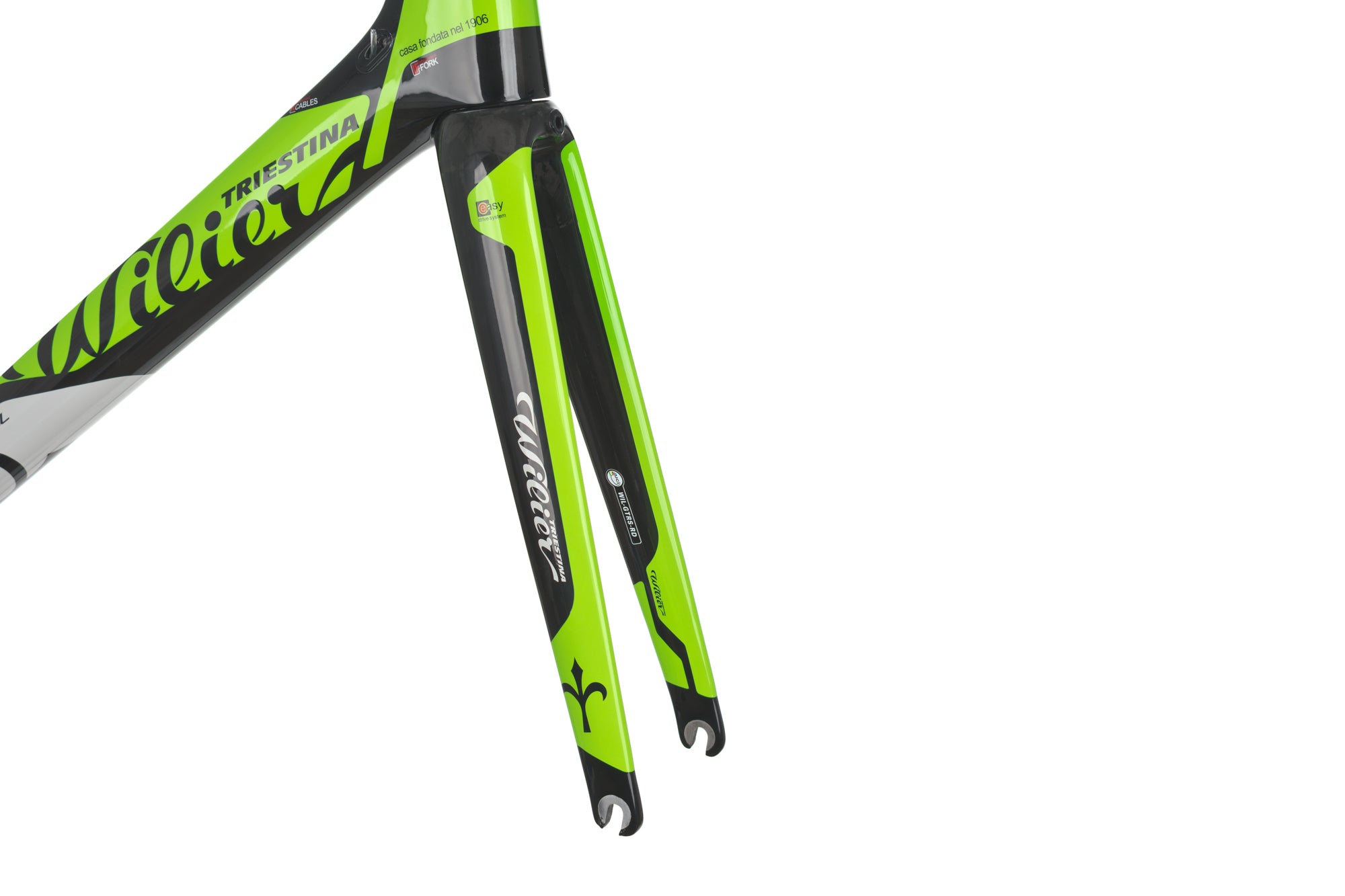 Wilier Triestina GTR SL Carbon Road Bike Frame Set 57cm XXL - Lightweight Aero Racing Bike Frame for Professional Cyclists & Road Enthusiasts - Perfect for Competitive Racing, Endurance Rides & High-Performance Training