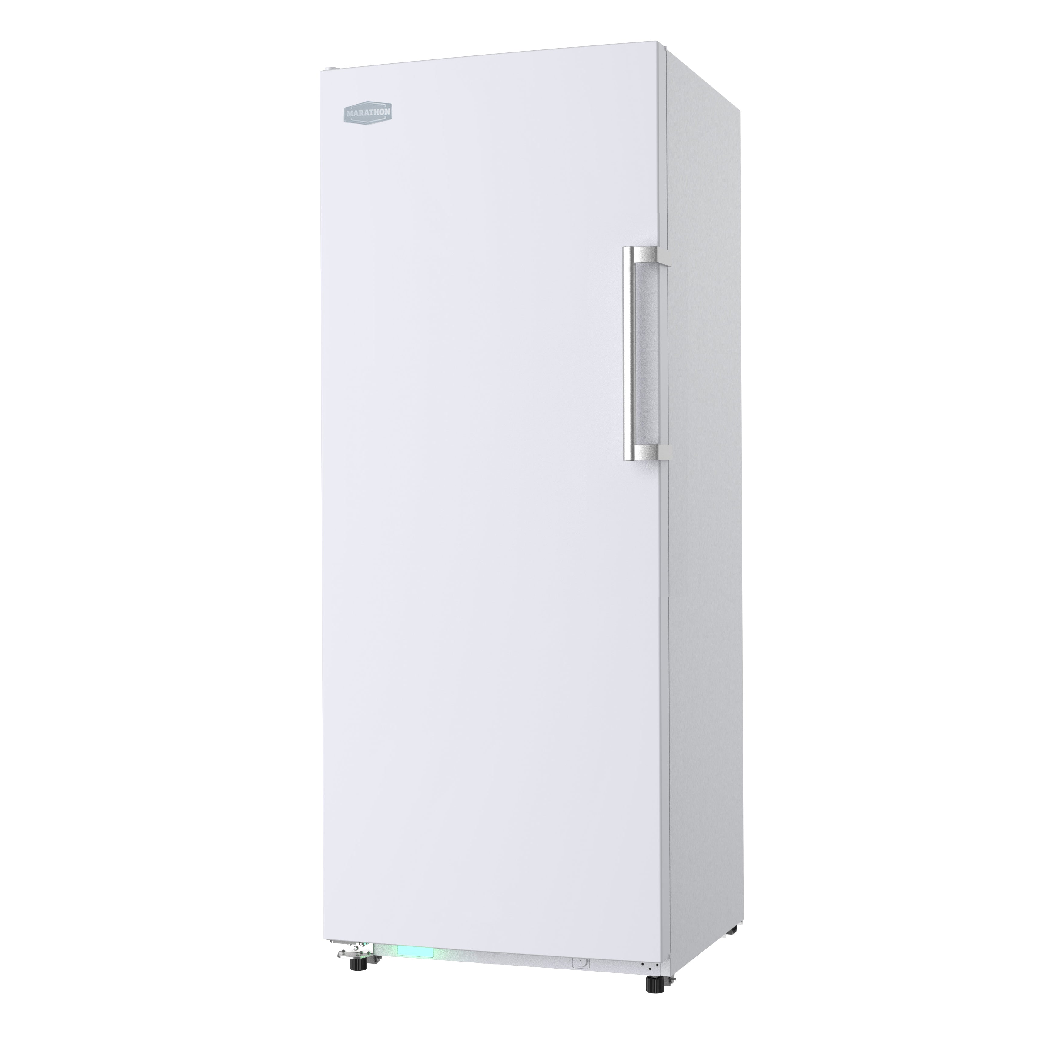 Marathon 14.4 cu.ft White Upright Freezer - Energy Efficient Home Appliance for Kitchen, Garage & Basement Storage - Perfect for Frozen Food, Meat & Bulk Groceries (Model MUF144W)