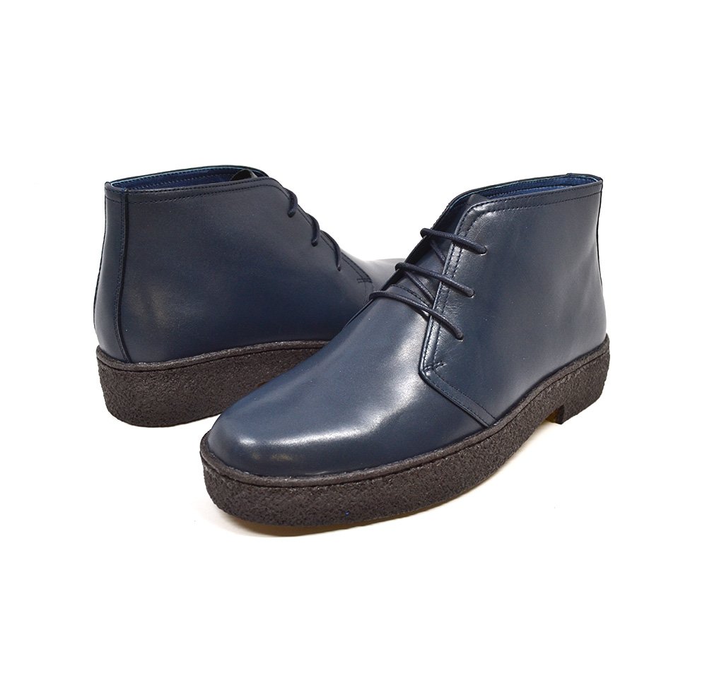 Original Playboy High Top Leather Shoes for Men - British Collection - Stylish & Comfortable Sneakers for Casual Wear, Street Fashion & Night Out