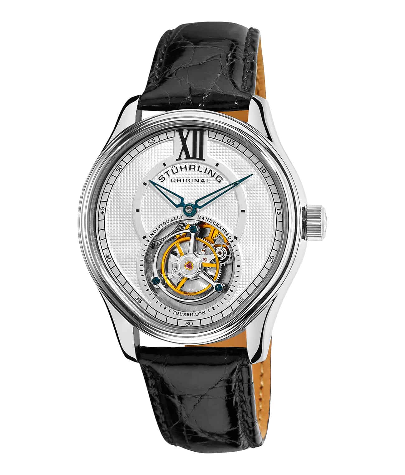 Everest Tourbillon 361 Manual Wind 41mm Luxury Men's Watch - Perfect for Business Meetings & Formal Occasions