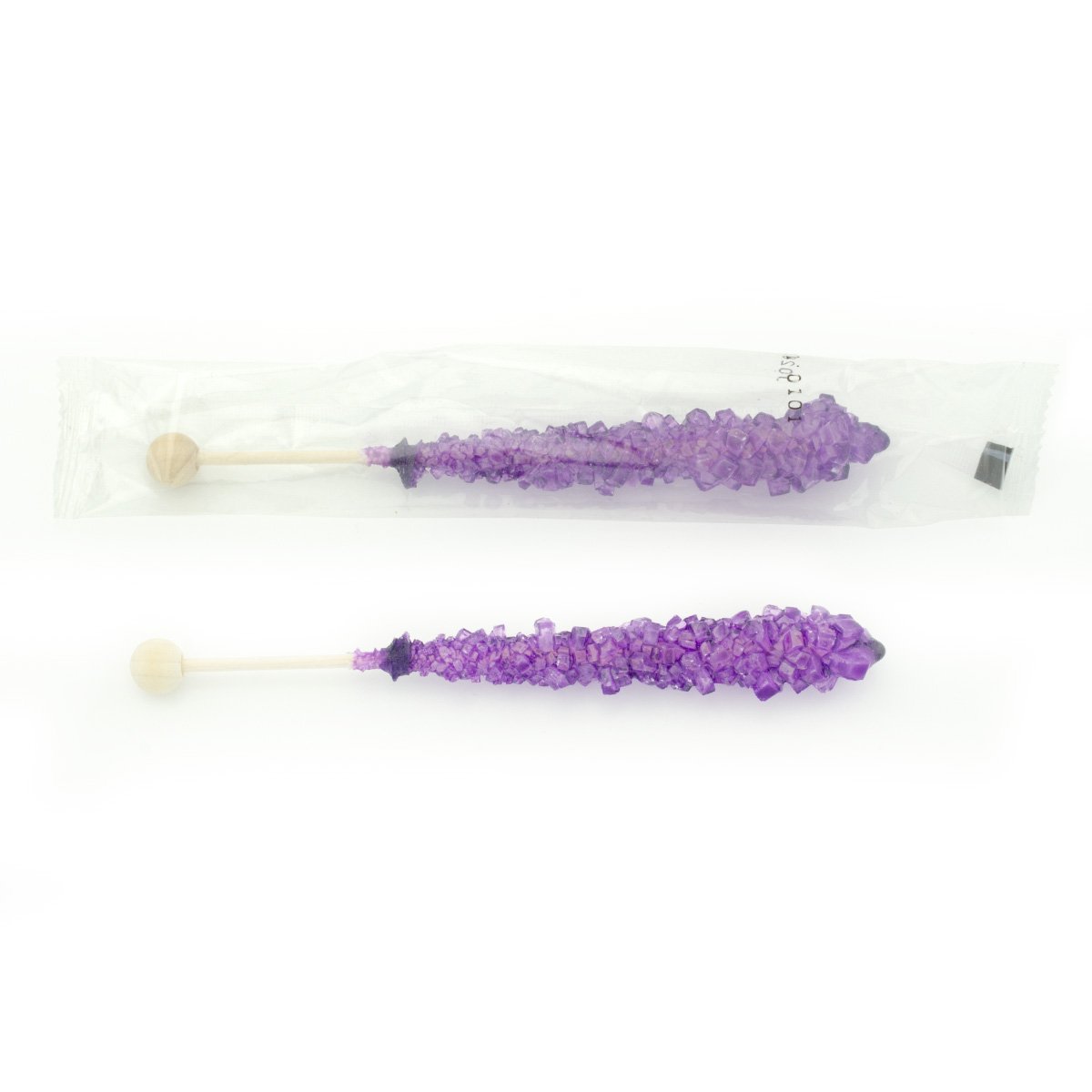 Boone's Mill Rock Crystal Candy Sticks - Purple Grape Flavor, Pack of 36 | Vintage Hard Candy for Parties, Gifts & Nostalgic Treats