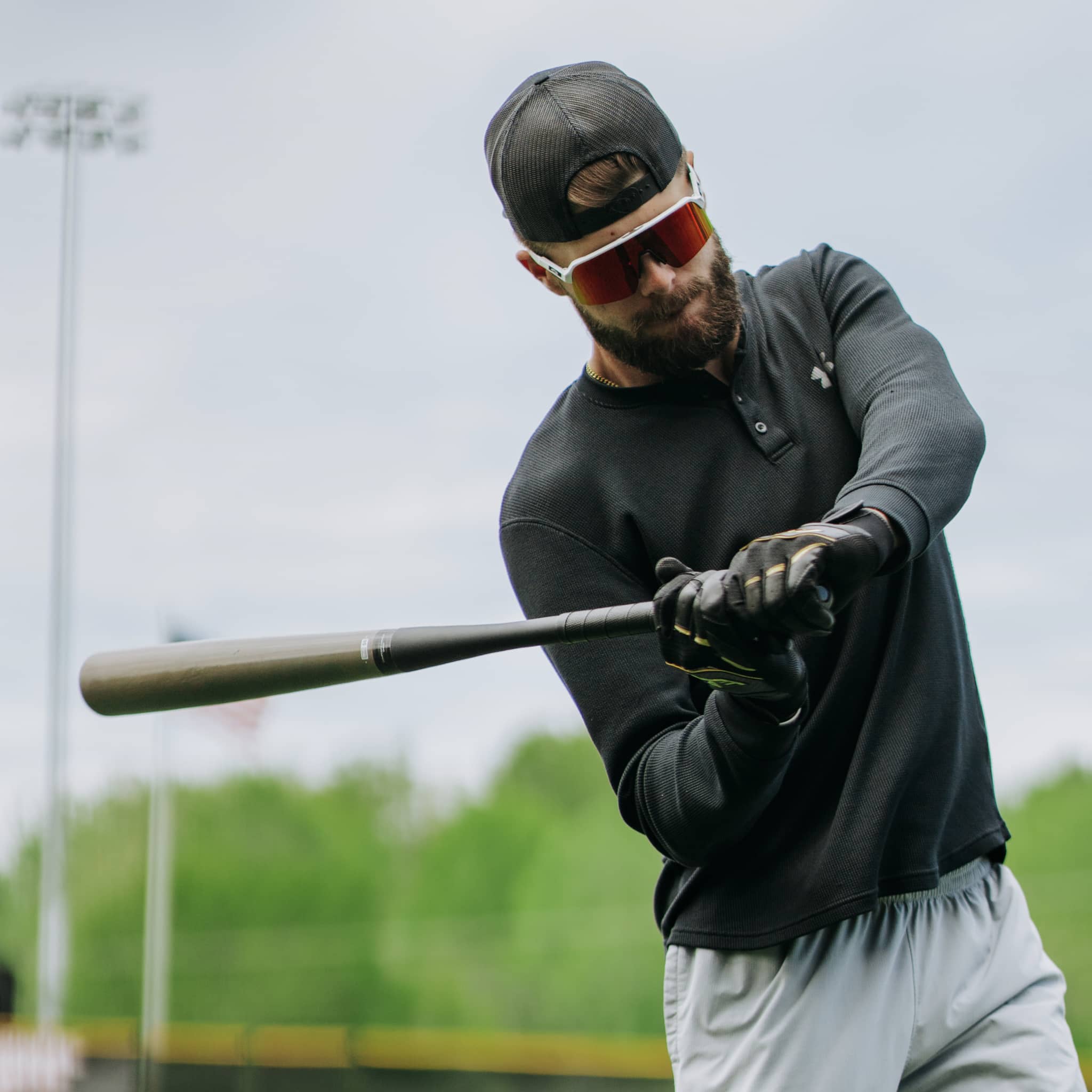 Axe Pro Maple Composite Wood Bat with Flared Handle - Perfect for Baseball, Softball & Training | Durable & Lightweight for Enhanced Performance