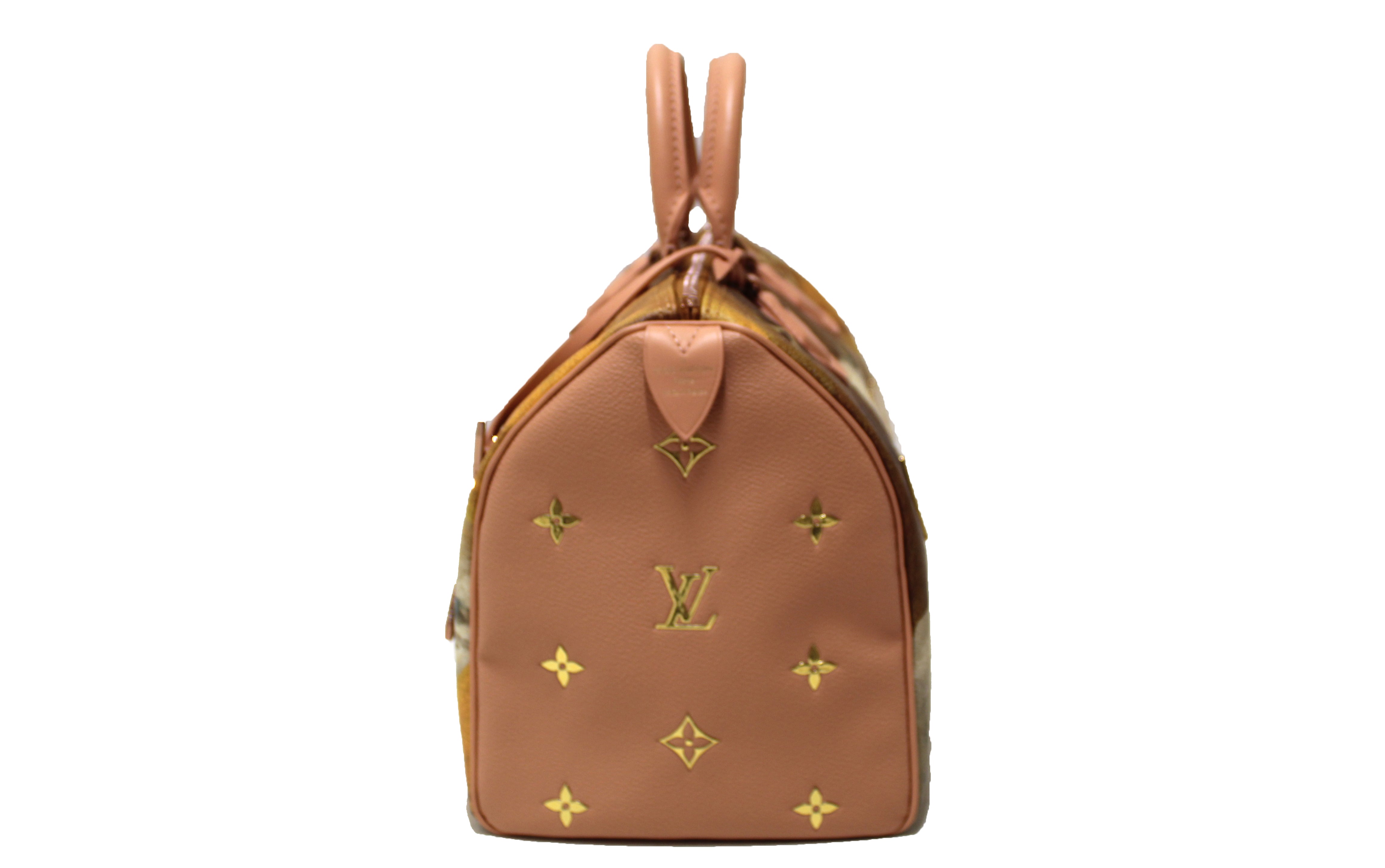 Authentic Louis Vuitton Limited Edition Masters Speedy 30 Jeff Koons Fragonard Handbag - Luxury Designer Shoulder Bag for Women, Perfect for Travel, Work & Special Occasions