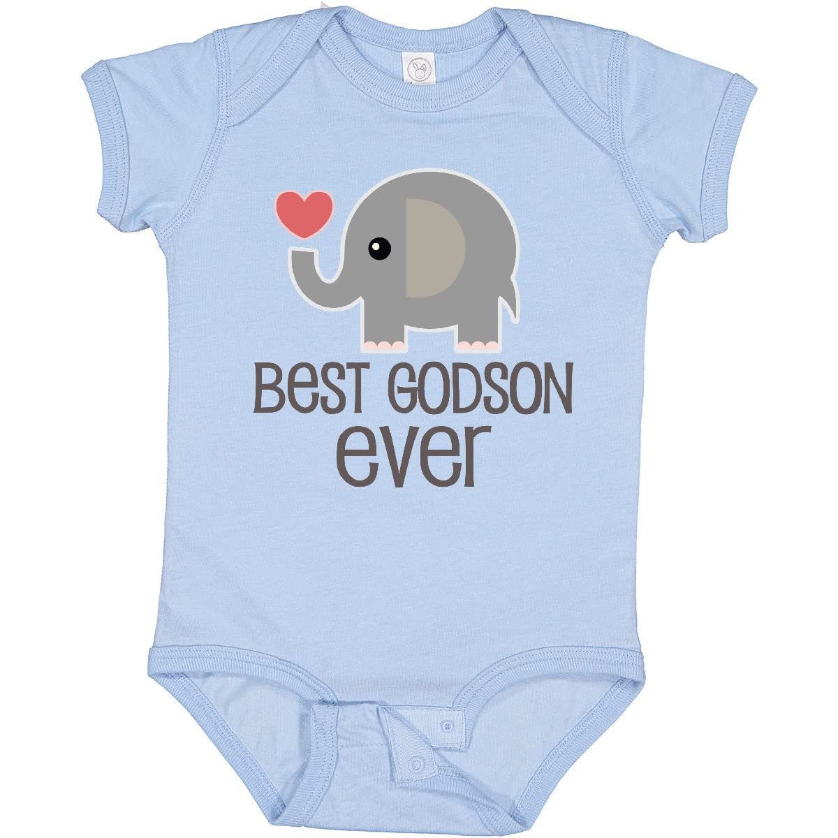 Inktastic Best Godson Baby Boy Bodysuit - Soft Cotton Onesie for Newborns & Infants - Perfect Gift for Christening, Baptism & Family Events