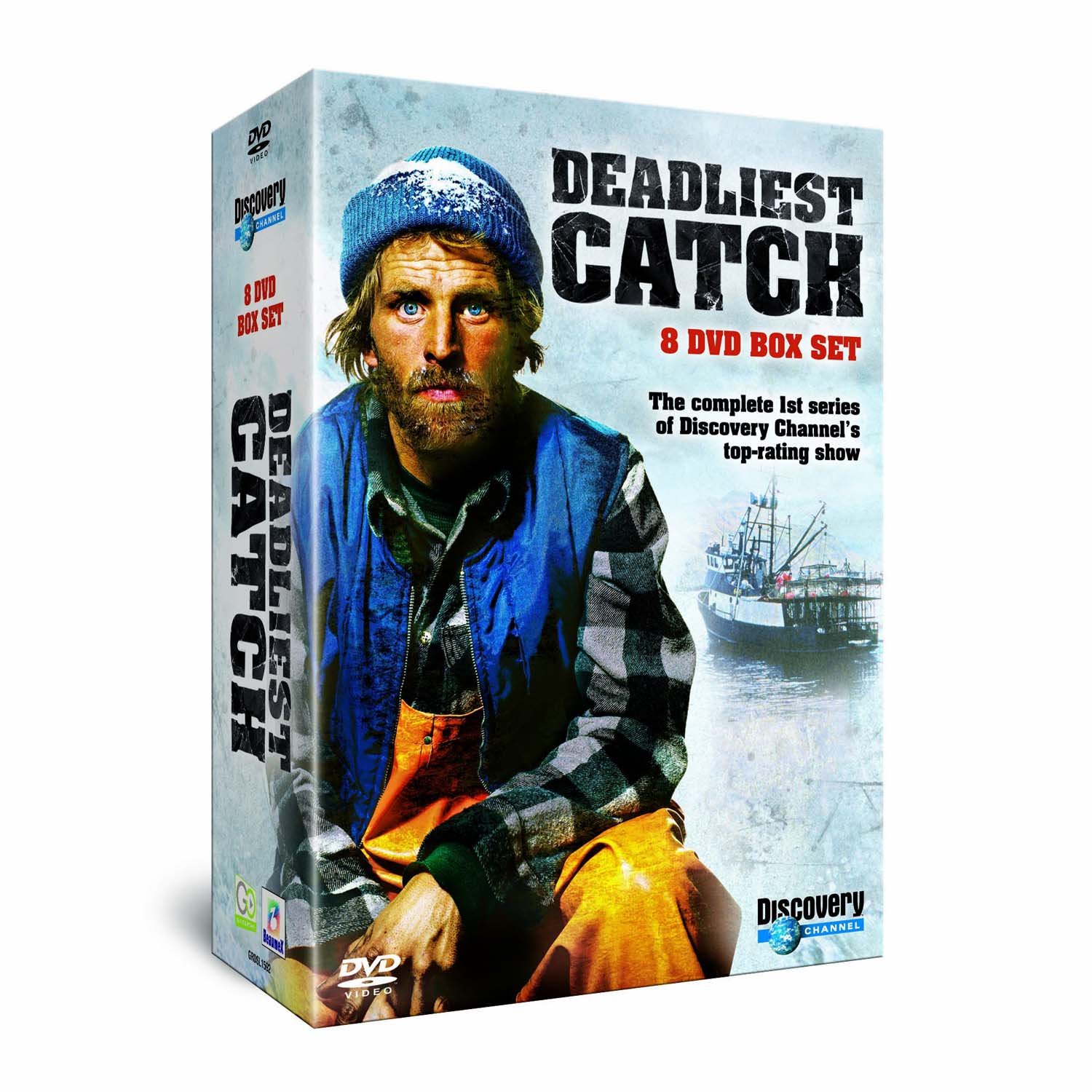 Deadliest Catch Complete Series - 8 DVD Box Set - Bering Sea Fishing Adventure - Perfect for Fans of Reality TV & Ocean Documentaries