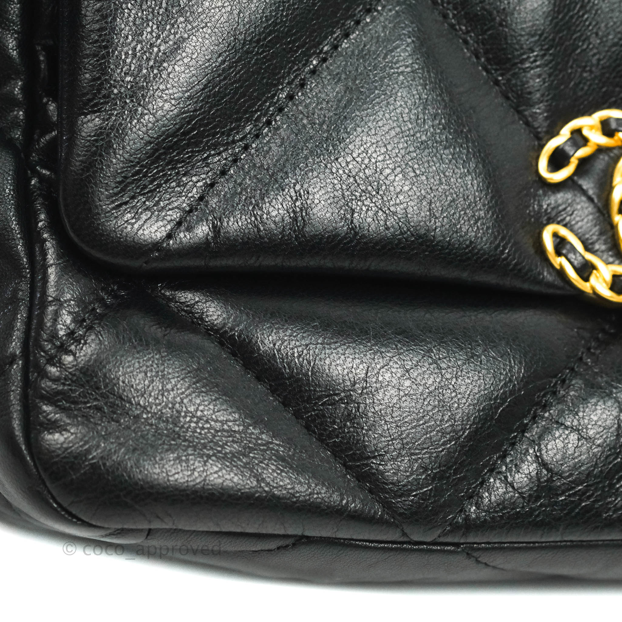 Chanel 19 Small Handbag in Black Goatskin Leather with Mixed Hardware - Luxury Crossbody Bag for Women, Perfect for Date Night & Evening Events