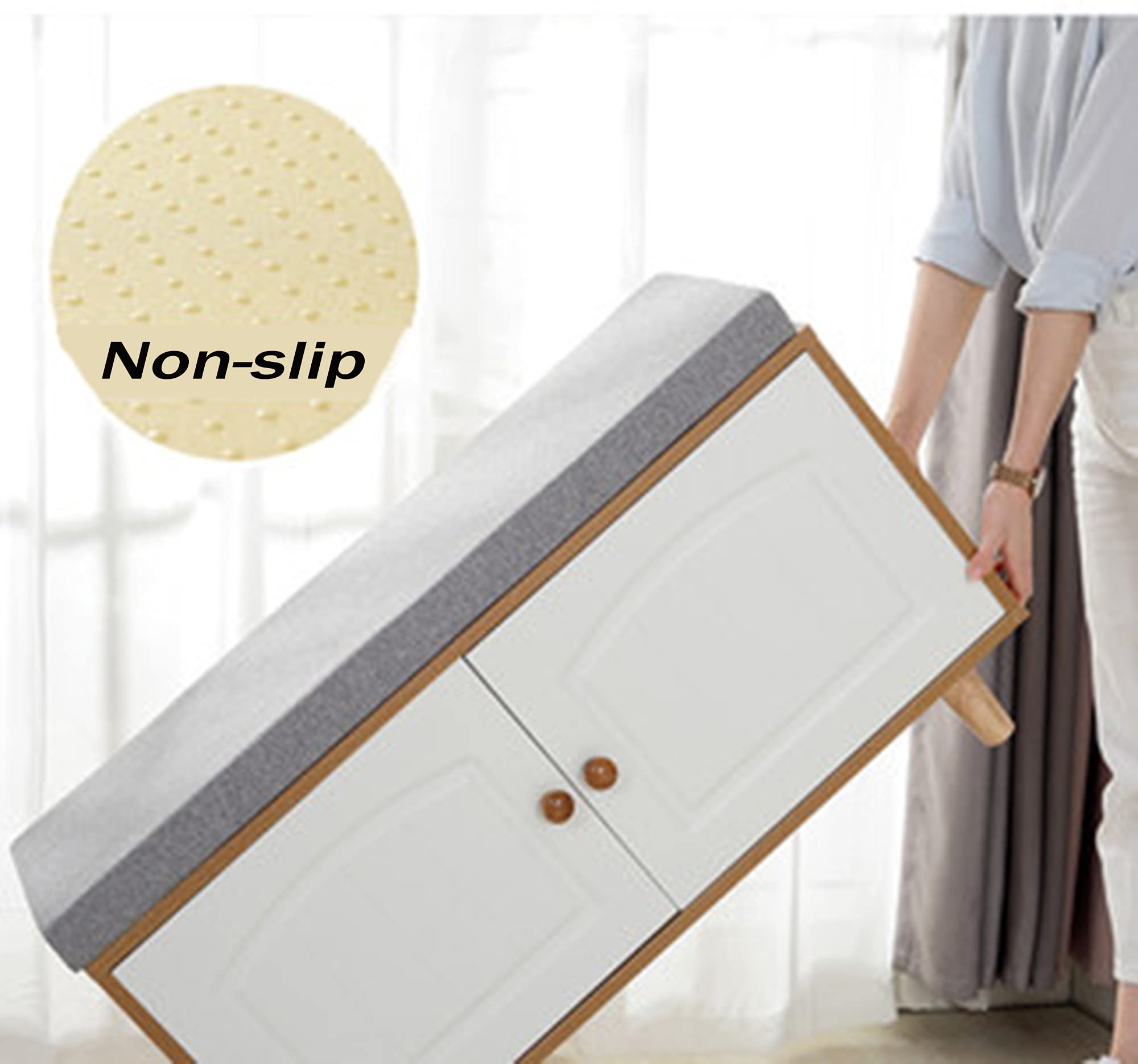 Premium Rectangle Bench Cushion for Indoor & Outdoor Use - Non-Slip Patio Furniture Cushion (31.5