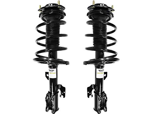 High-Quality Front Strut and Coil Spring Assembly - Set of 2 - Compatible with 2006-2012 Toyota Avalon - Perfect for Smooth Ride & Suspension Repair - Ideal for DIY Mechanics & Auto Shops