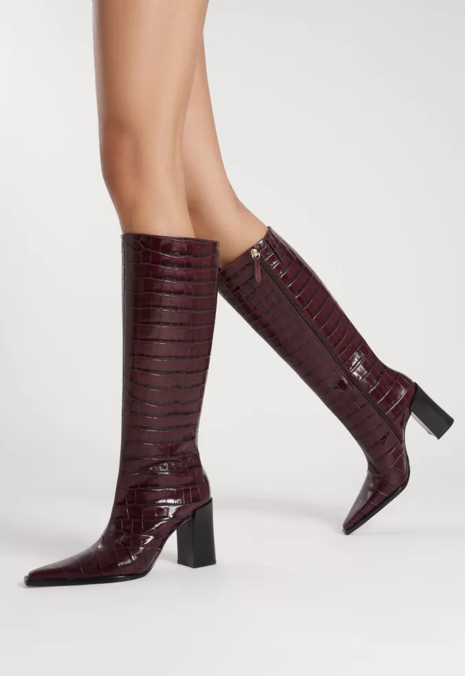 Raffaela Up Boot - Women's Fashion Knee High Boots for Winter, Comfortable & Stylish - Perfect for Office, Party, and Everyday Wear