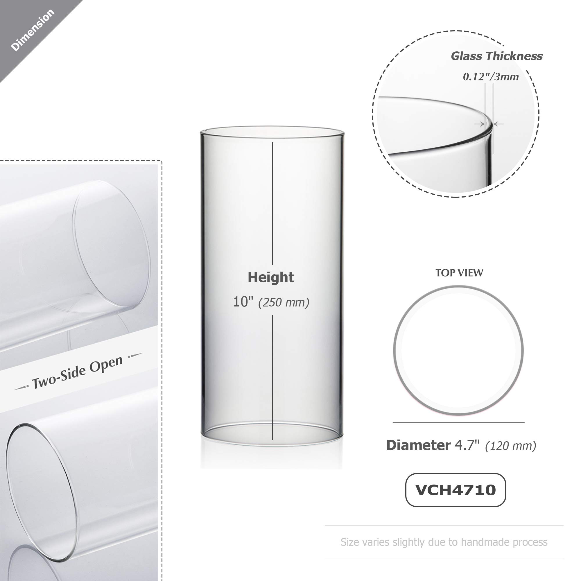 WGVI Hurricane Candle Holder Sleeve - 4.7