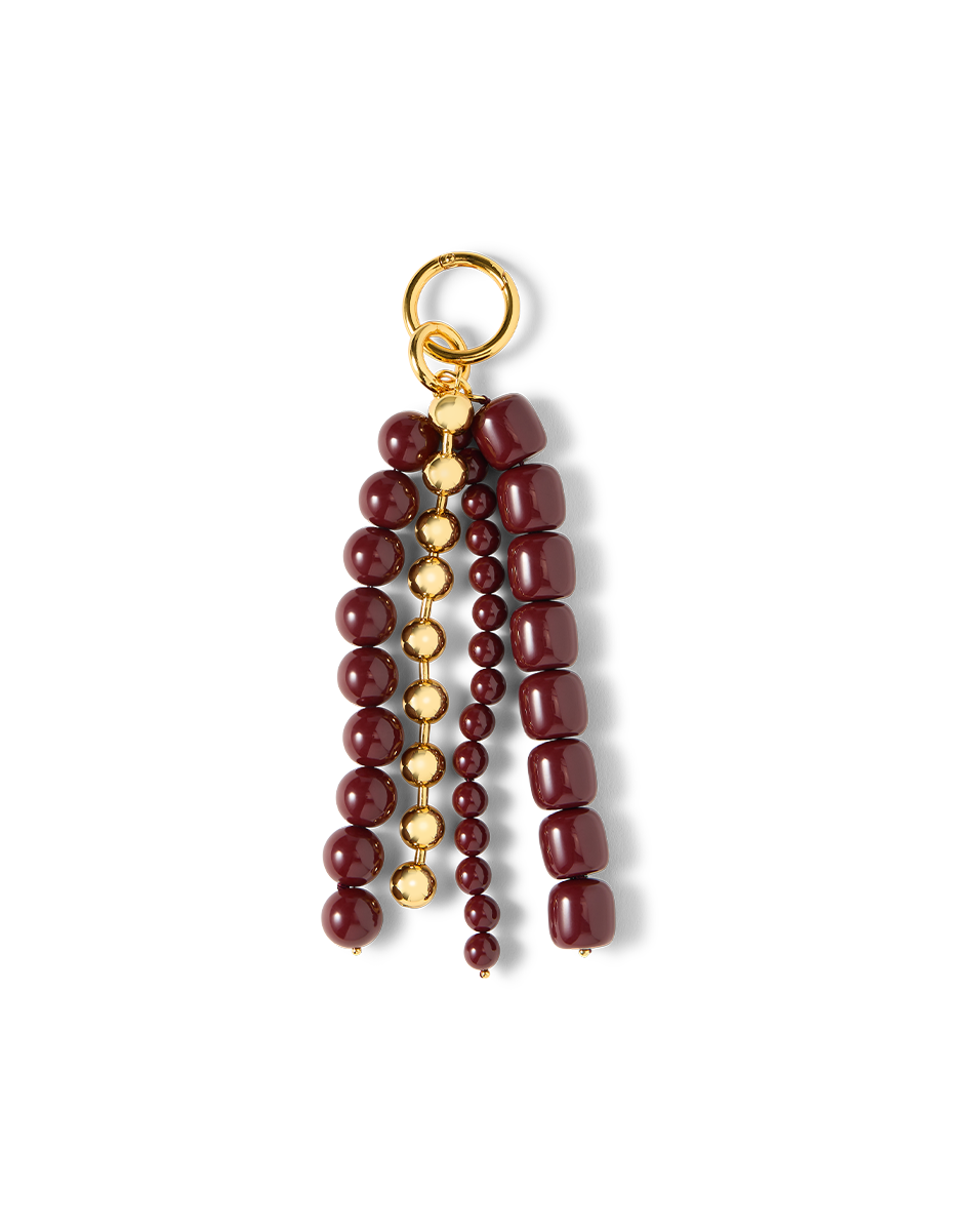 Triple Chain Bag Charm - Stylish & Durable Keychain Accessory for Handbags, Backpacks & Purses | Perfect Gift for Women & Fashion Lovers