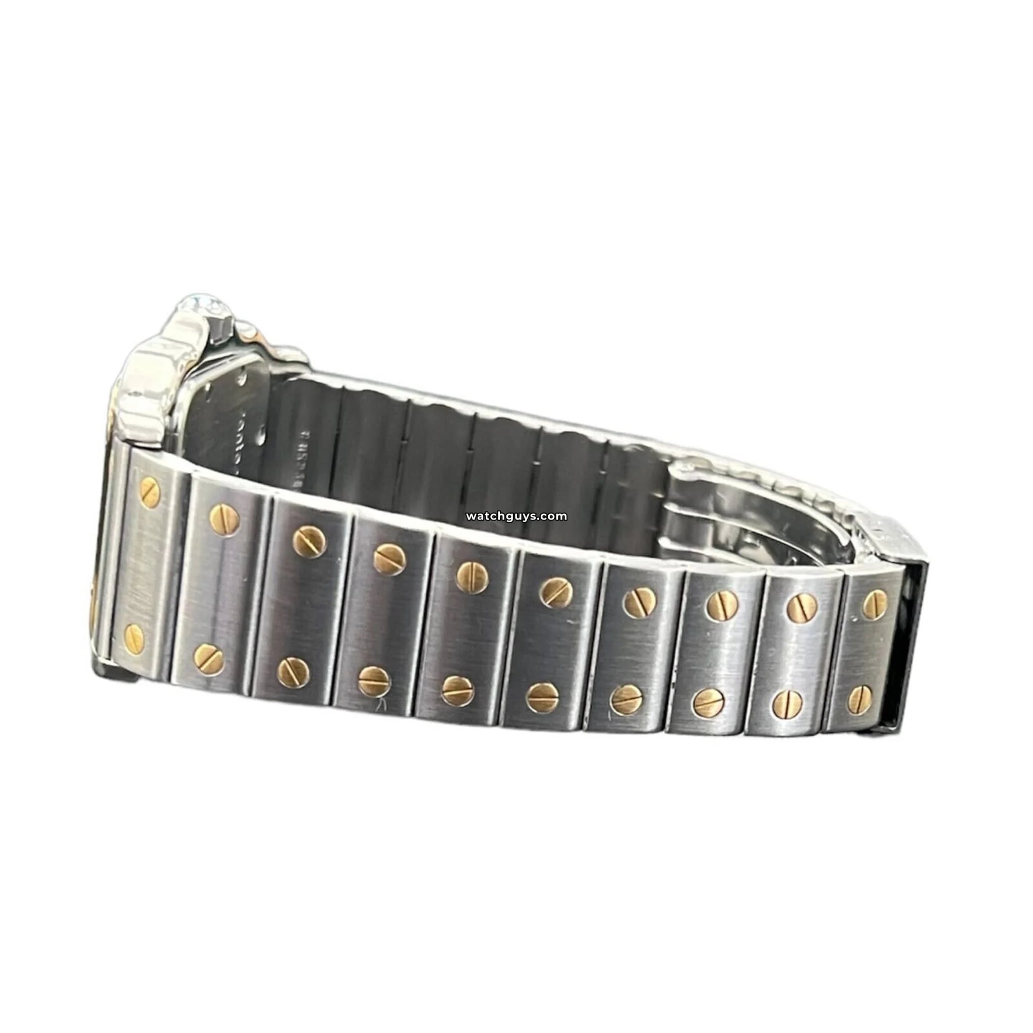 Cartier Santos Galbee 187901 Men's Watch - Stainless Steel & 18K Yellow Gold Luxury Timepiece | Perfect for Business Meetings, Formal Events & Gift Giving