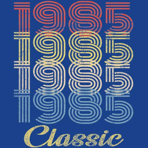 Vintage 1985 Retro 40th Birthday T-Shirt for Men - Classic 40 Year Old Gift Idea - Perfect for 40th Birthday Parties & Milestone Celebrations
