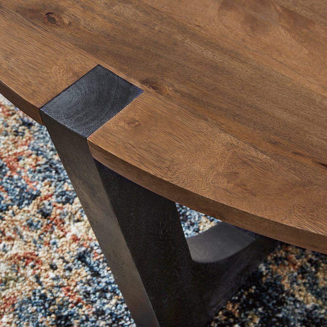 Modern Hanneforth Coffee Table - Stylish & Durable Living Room Center Table for Home Decor - Perfect for Living Rooms, Offices & Lounge Areas
