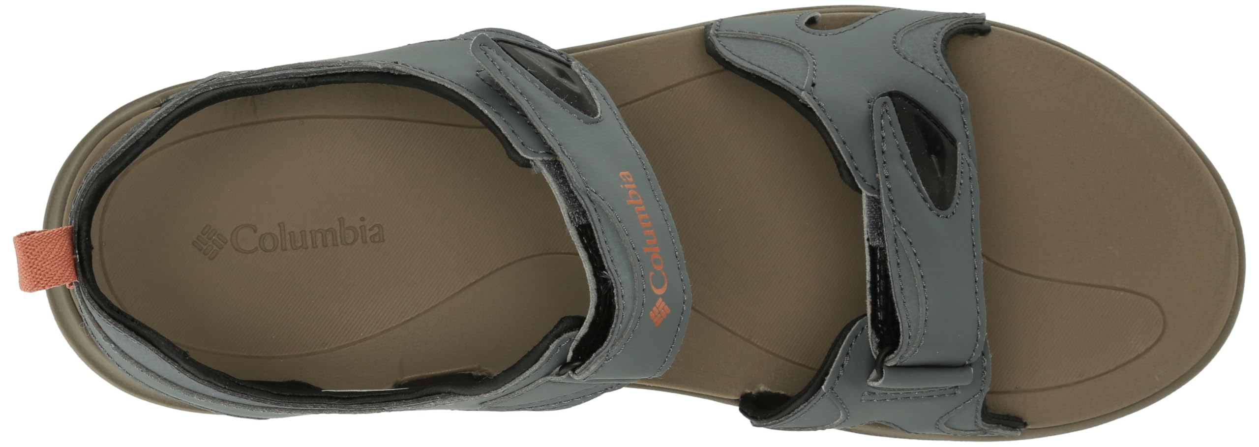 Columbia Men's 2 Strap Comfortable Outdoor Sandals - Black/Ti Grey Steel - Size 15 US - Perfect for Hiking, Beach & Summer Adventures