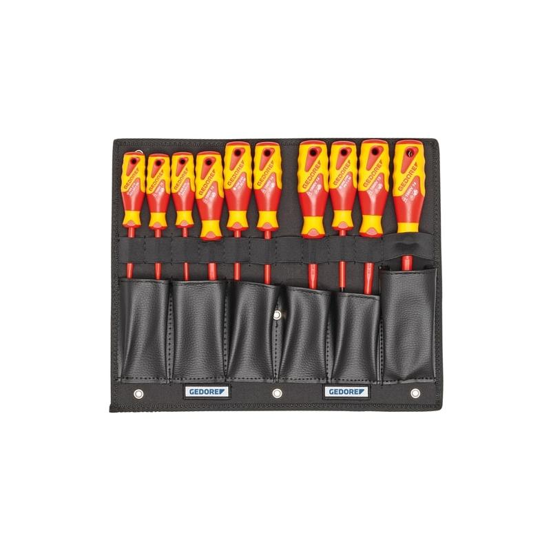 Gedore 2979063 VDE Hybrid Tool Set 53-Piece in L BOXX 136 - Professional Electrical Repair & Maintenance Kit for Electricians & DIY Projects