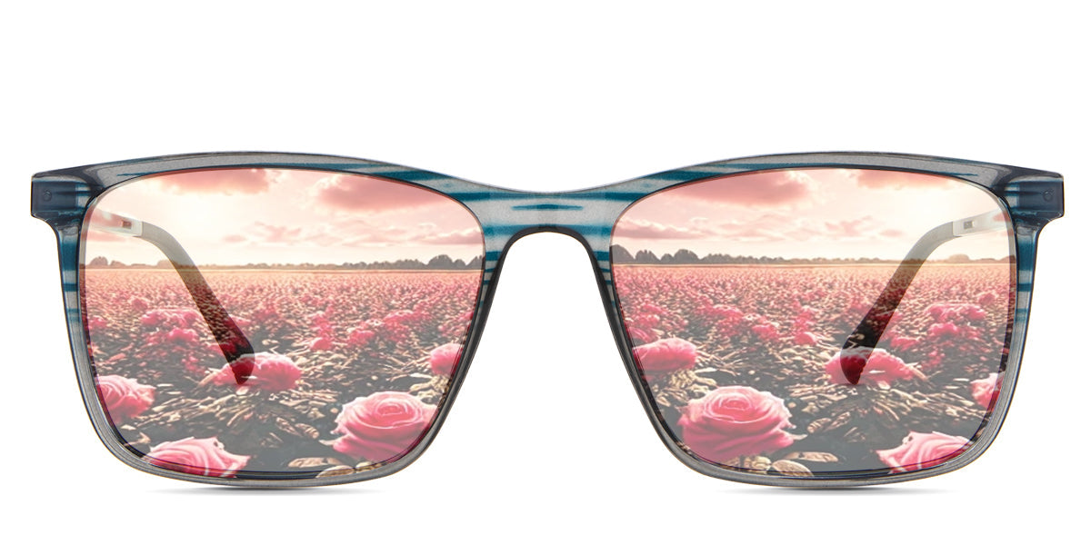 Hugo Men's Prescription Tinted Glasses - Stylish & UV Protection for Driving, Reading & Outdoor Activities