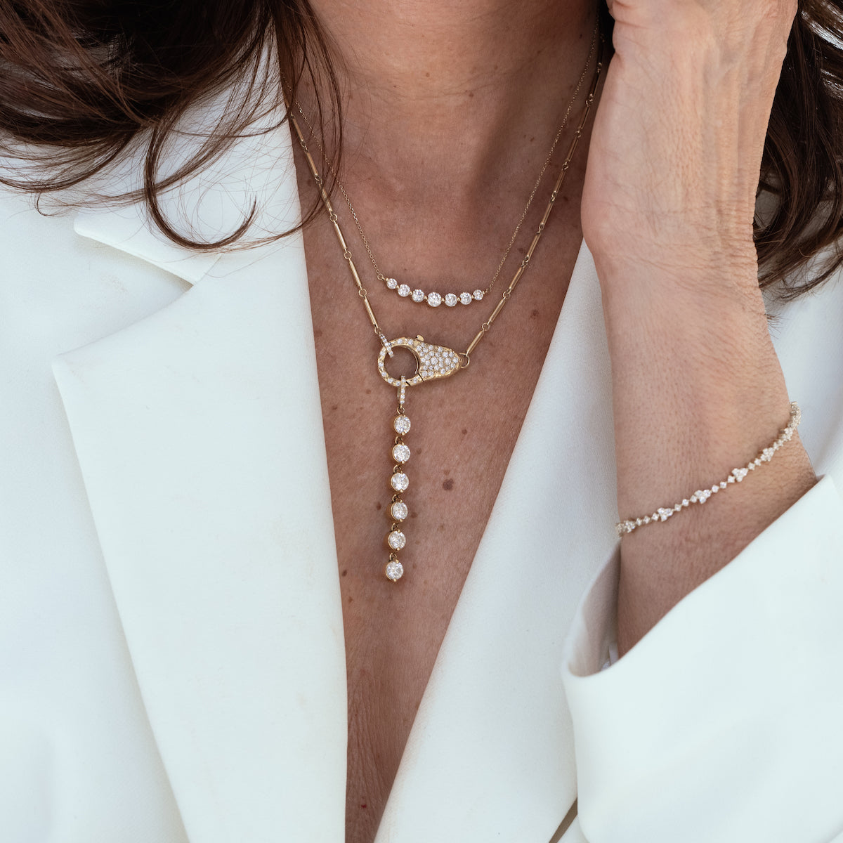 Pave Diamond Lock Necklace - Elegant 14K Gold Pendant for Women | Perfect for Valentine's Day, Anniversary & Wedding Gifts