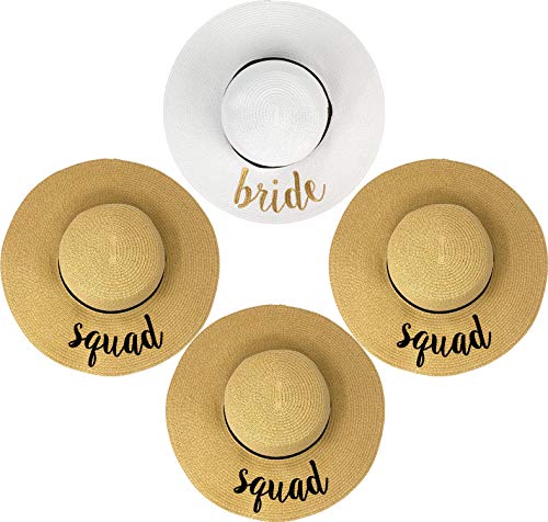 4 Pack: 1 Bride (White/Gold) & 3 Squads