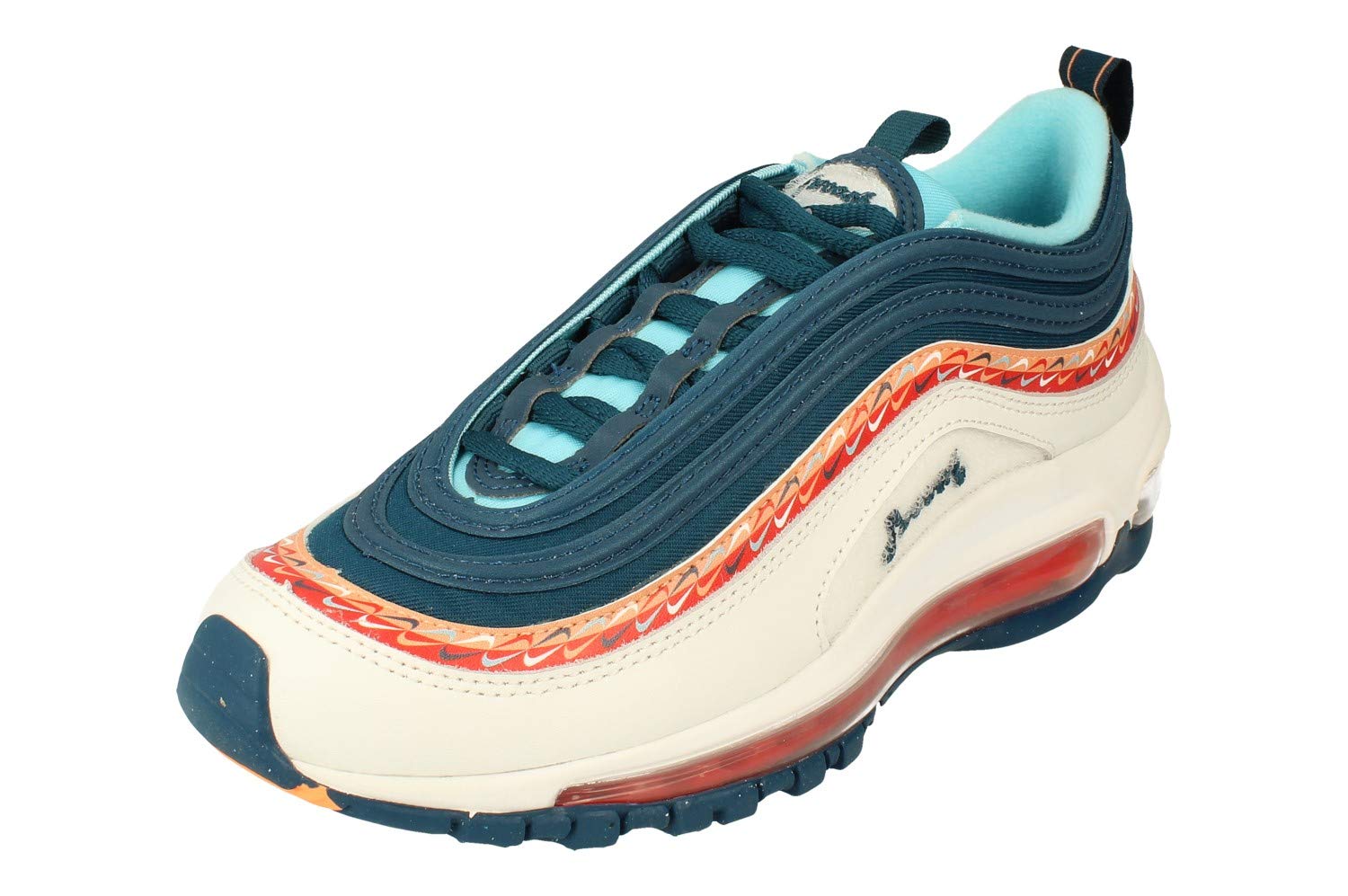 Nike Air Max 97 GS Running Shoes for Women - Lightweight Cushioned Sneakers for Training, Jogging & Casual Wear | Style CQ4818