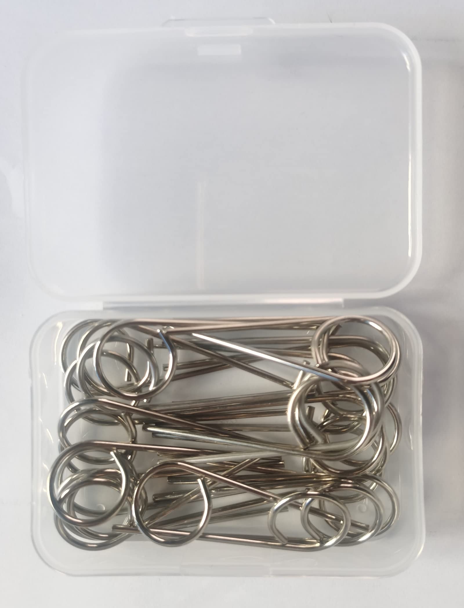 30 Pack Interior Door Key Pins - Emergency Keys for Bedroom & Bathroom Doors (30 Pins) | Perfect for Home Security, Lockouts & Emergency Access