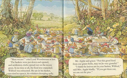 Jill Barklem Spring Story - English Children's Book for Easter Gifts, Classroom Reading & Cozy Family Storytime